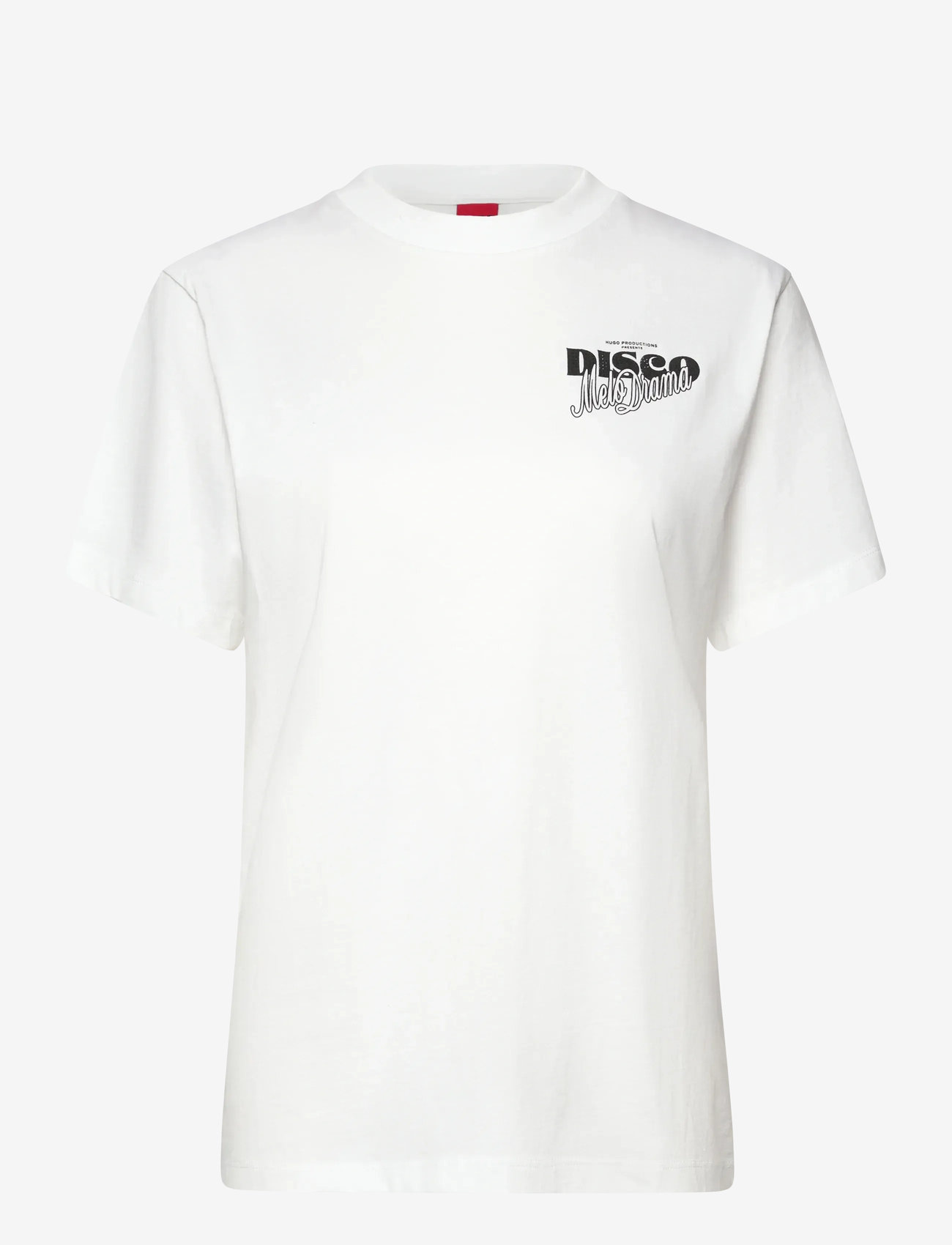 HUGO - Vintage Tee_18 - höstkläder - white - 0