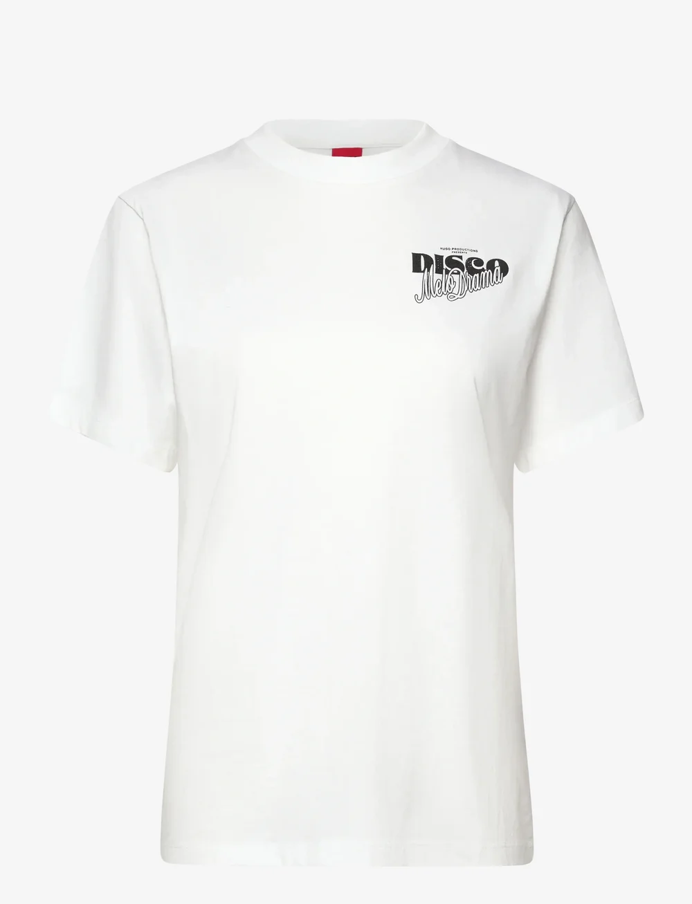 HUGO - Vintage Tee_18 - t-shirts - white - 0
