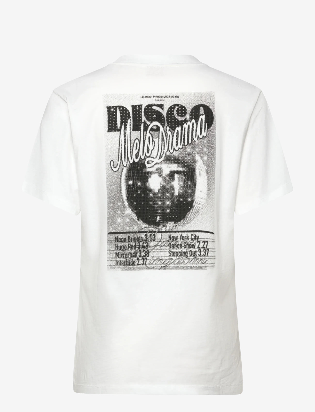 HUGO - Vintage Tee_18 - höstkläder - white - 1