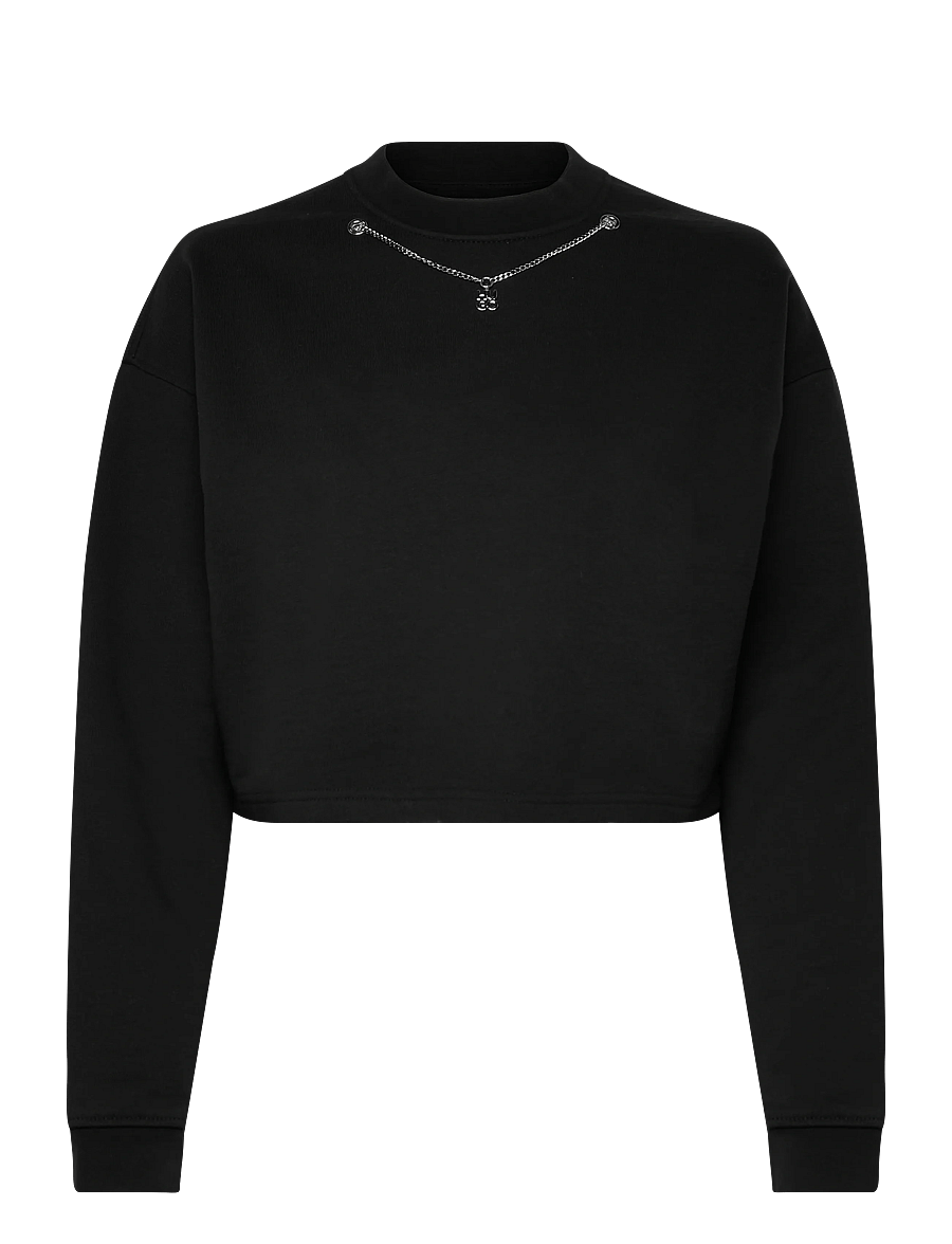 HUGO - Dannecel - crop tops - black - 0