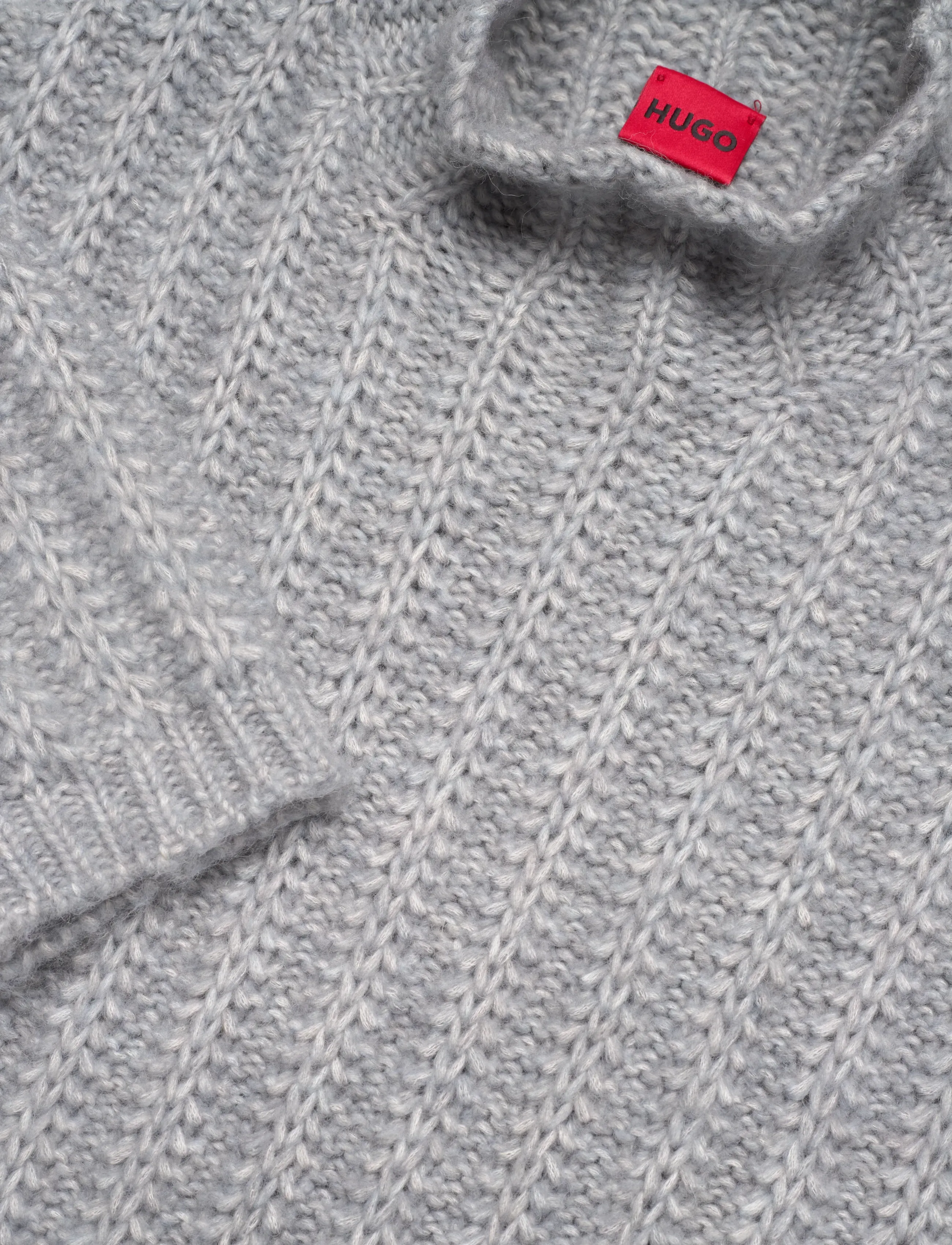 HUGO - Safineyny - turtleneck - medium grey - 2