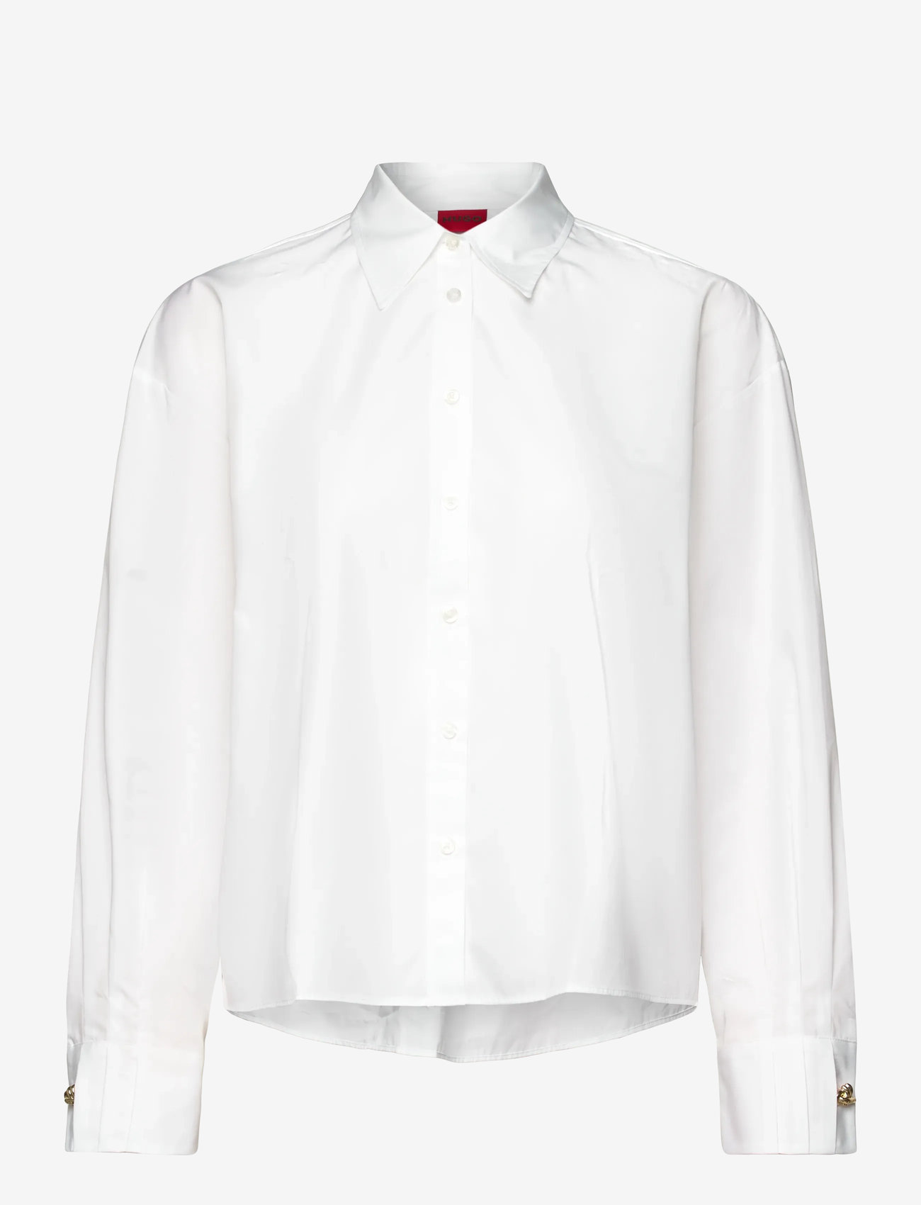 HUGO - Elma - long-sleeved shirts - white - 0