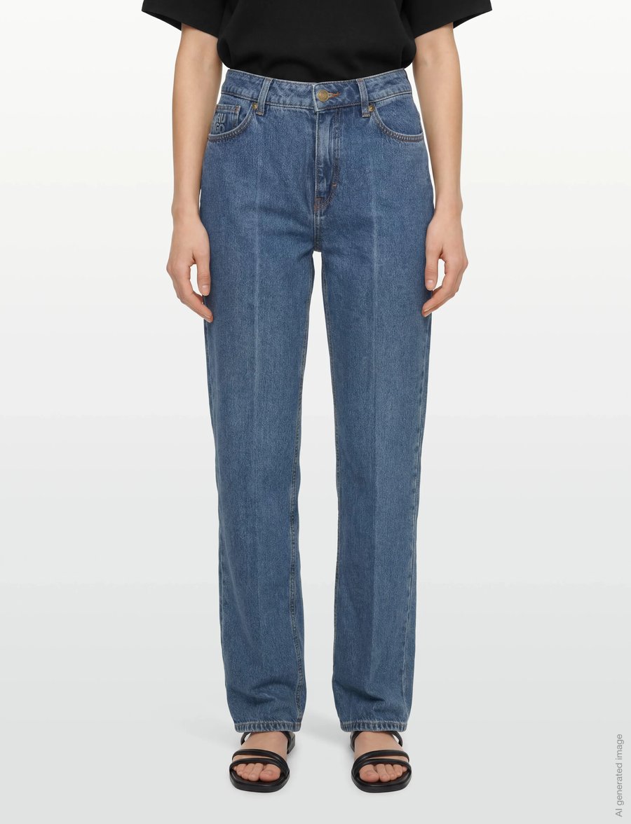 HUGO - 937_14 - gerade jeans - navy - 3