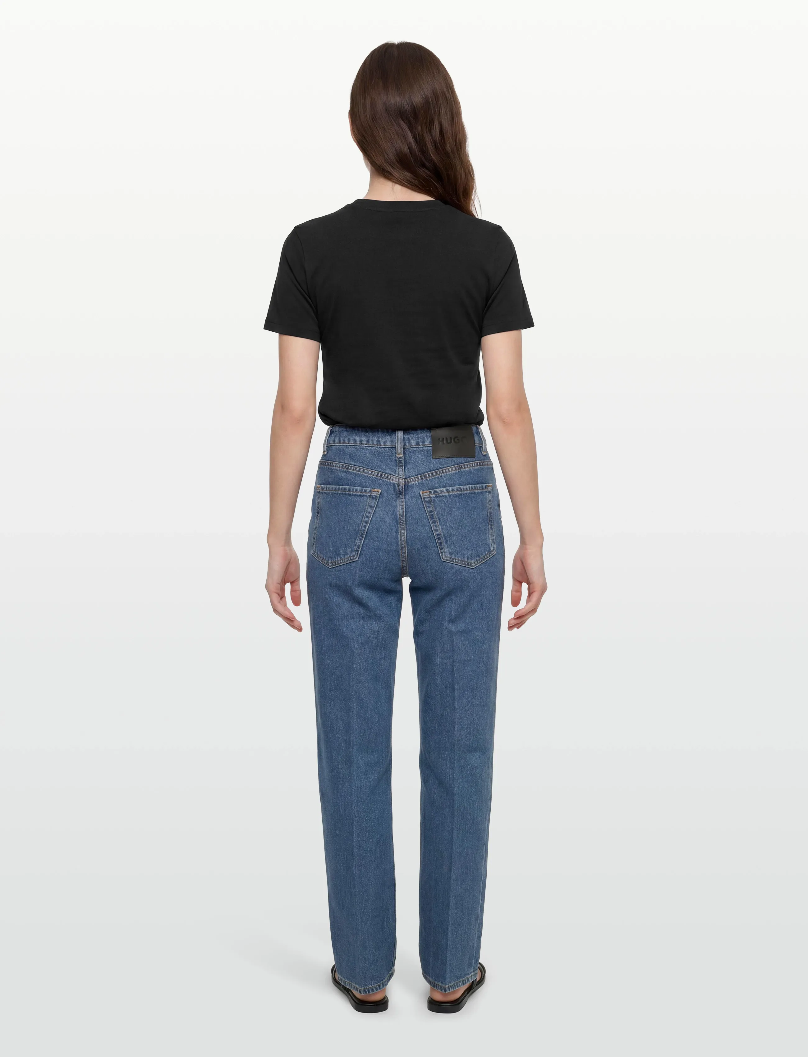 HUGO - 937_14 - straight jeans - navy - 4