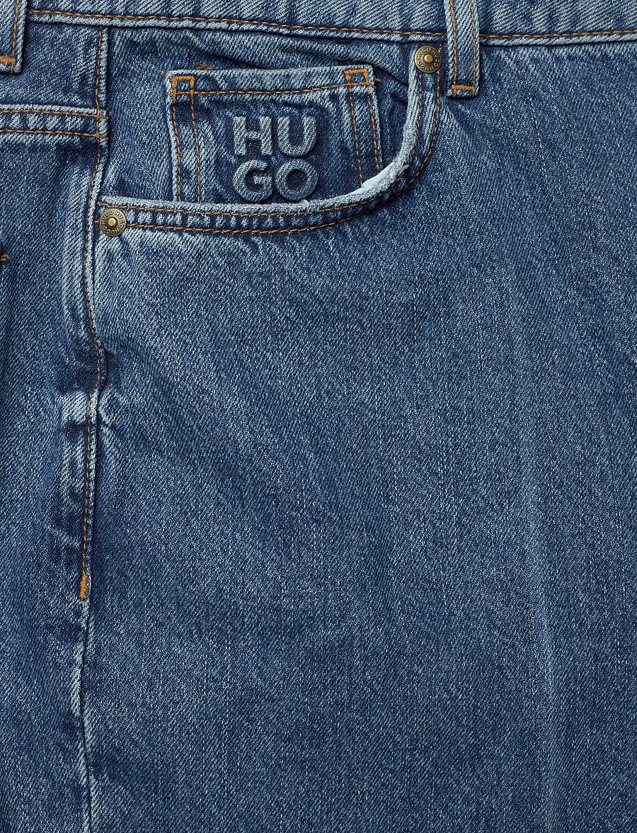 HUGO - 937_14 - gerade jeans - navy - 2