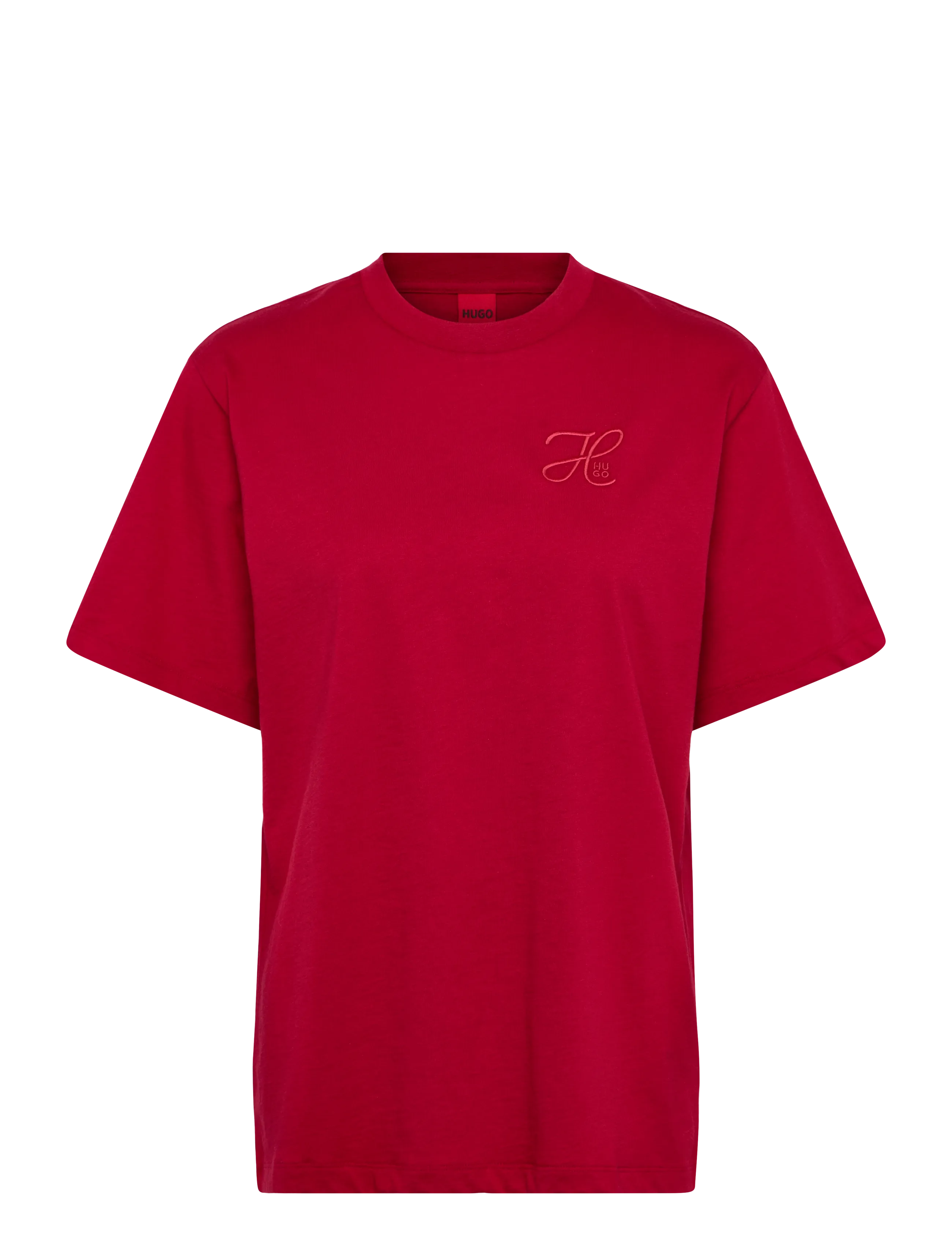 HUGO Vintage Tee_19 - BOSS - MEDIUM RED / red