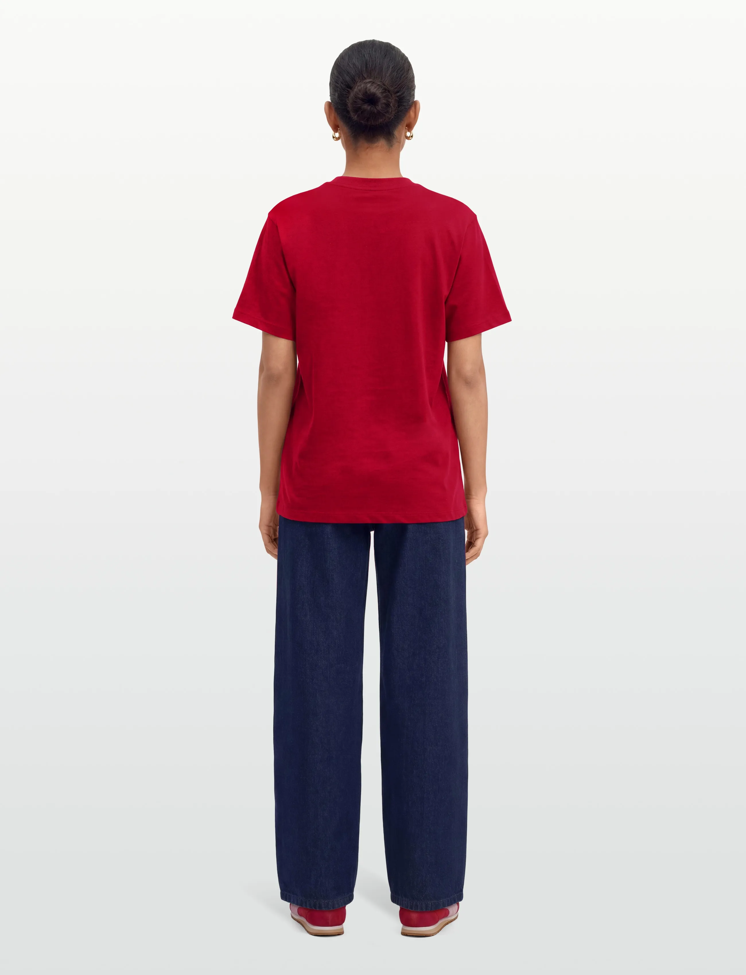 HUGO - Vintage Tee_19 - t-särgid - medium red - 4