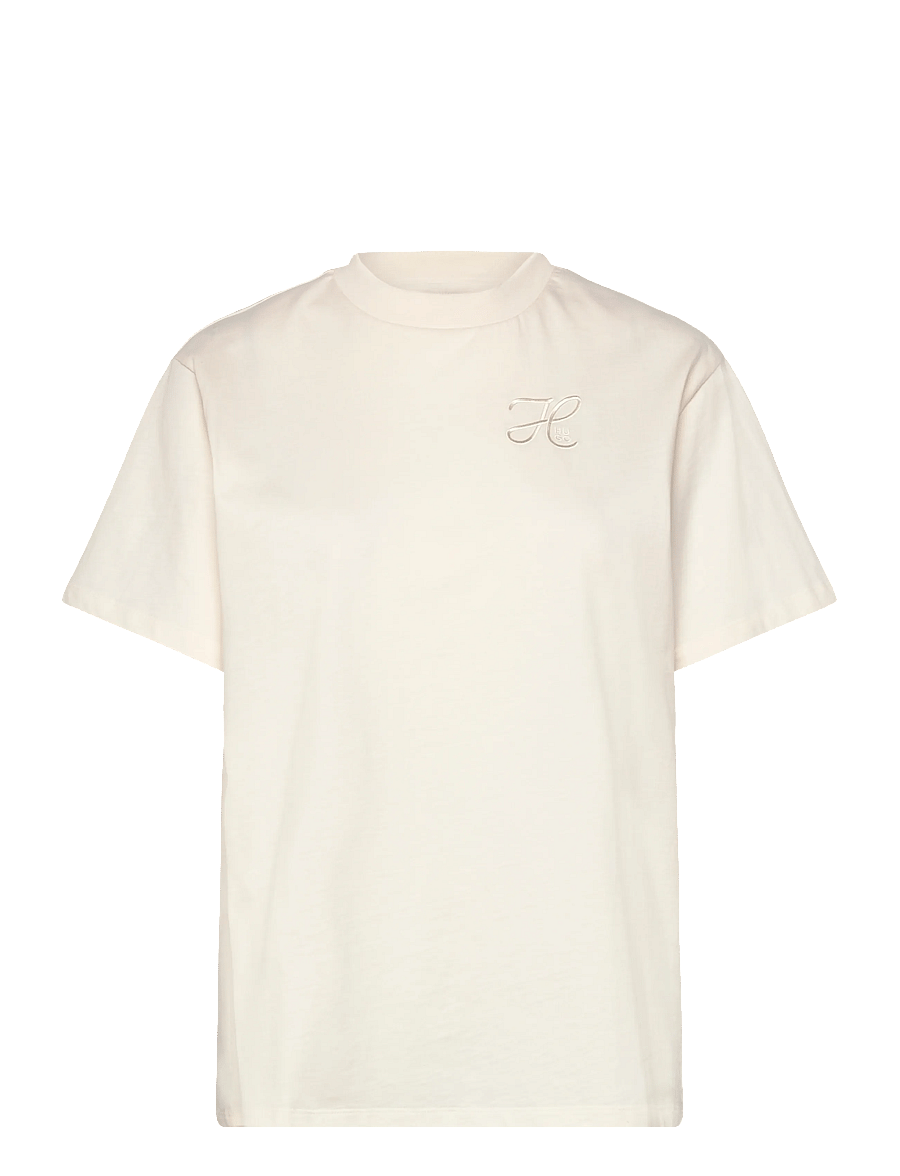 HUGO - Vintage Tee_19 - t-shirts - open white - 0