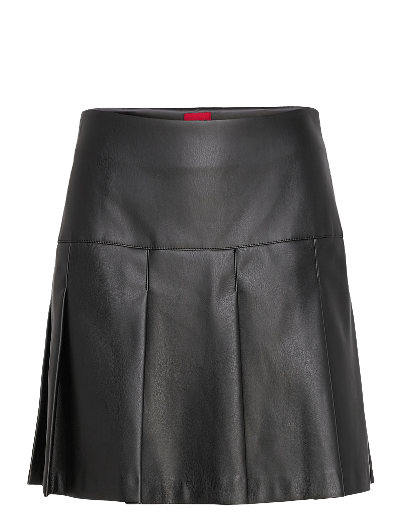 HUGO - Renore-1 - faltenröcke - black - 0