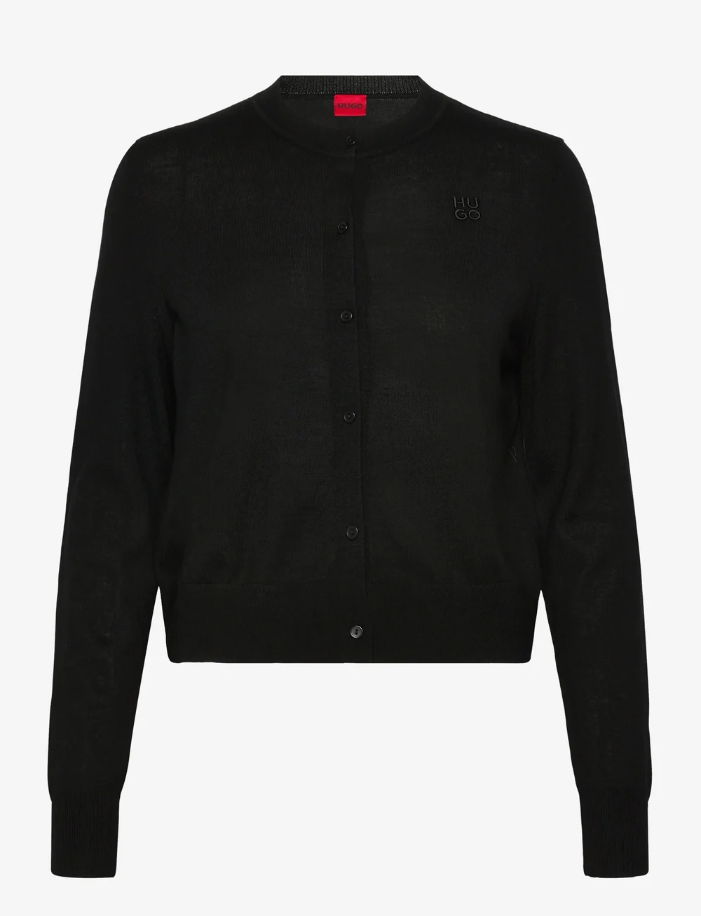 HUGO - Sfabri - cardigans - black - 0