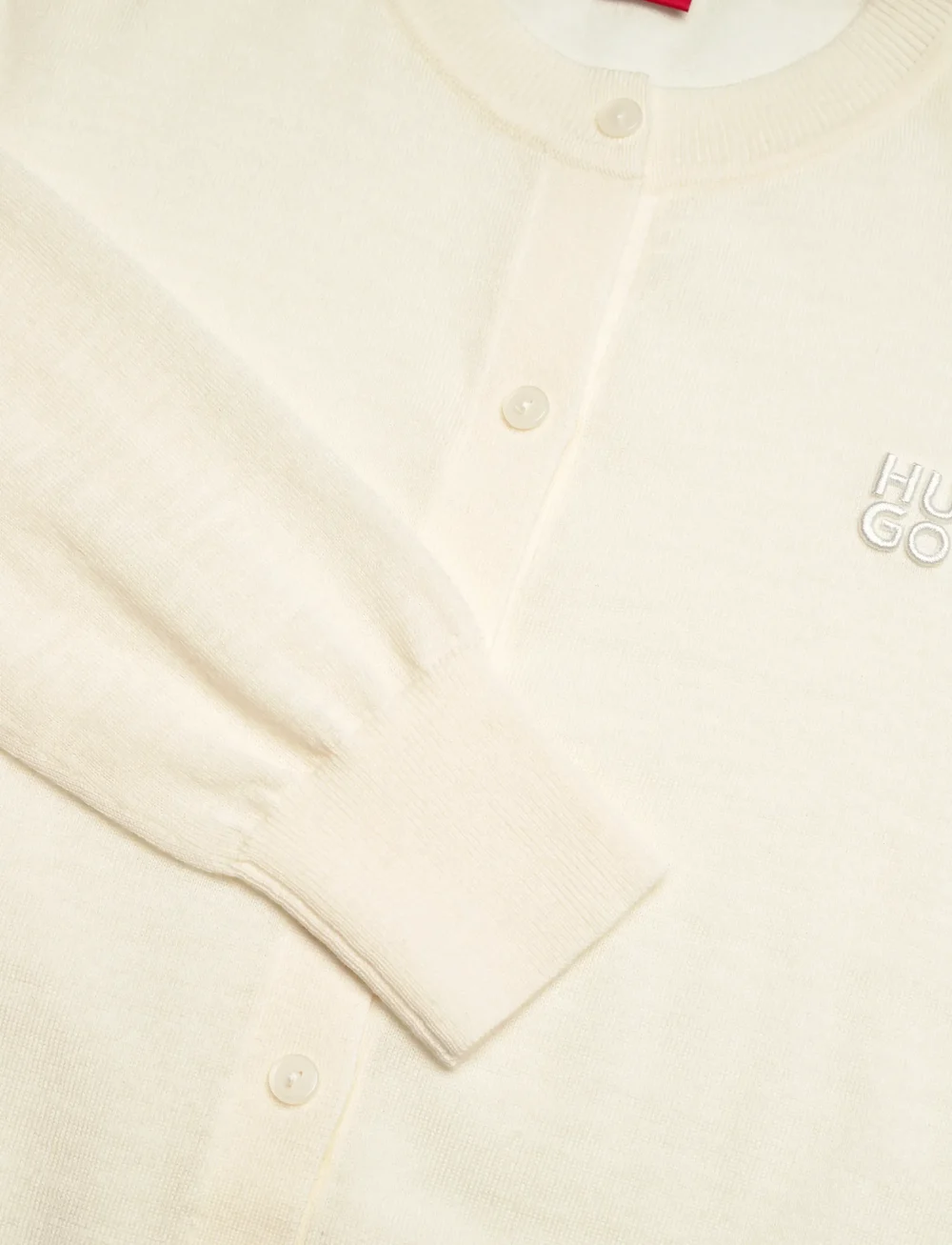 HUGO - Sfabri - koftor - open white - 2