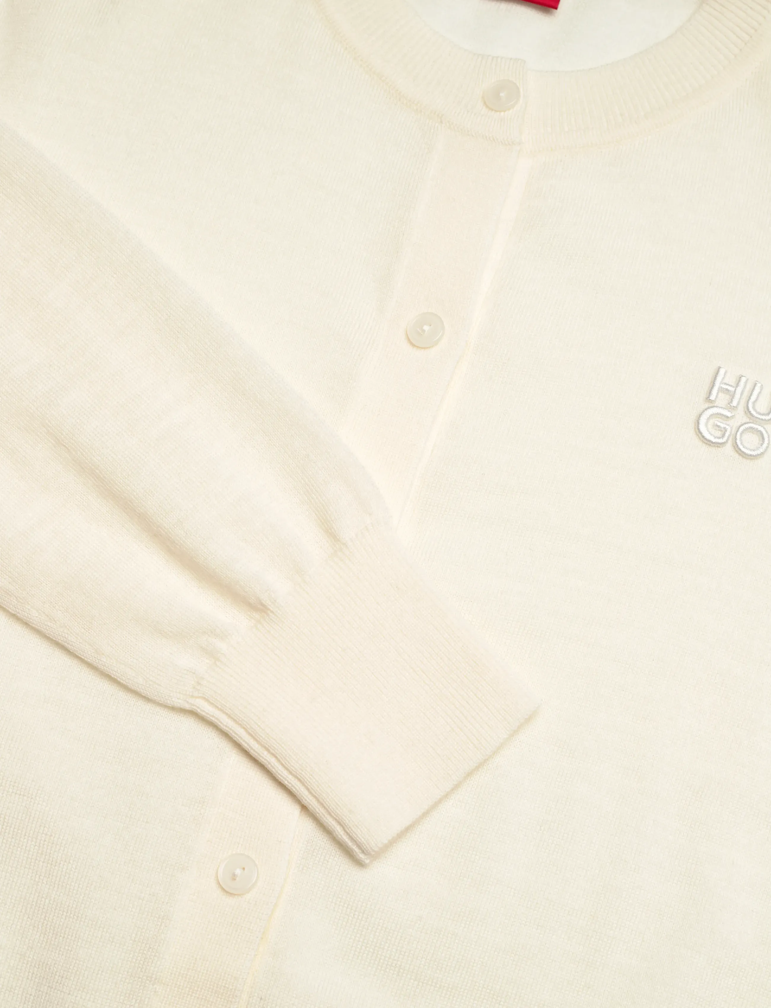 HUGO - Sfabri - cardigans - open white - 2