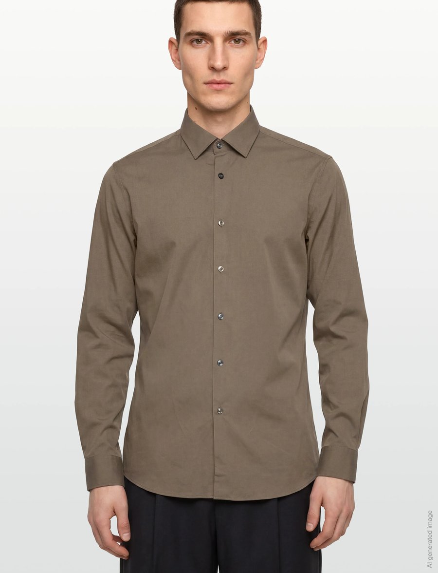 HUGO - Kenno - freizeithemden - medium grey - 3