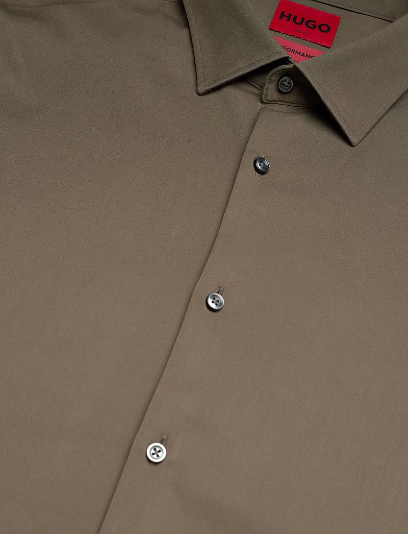 HUGO - Kenno - peruskauluspaidat - medium grey - 3