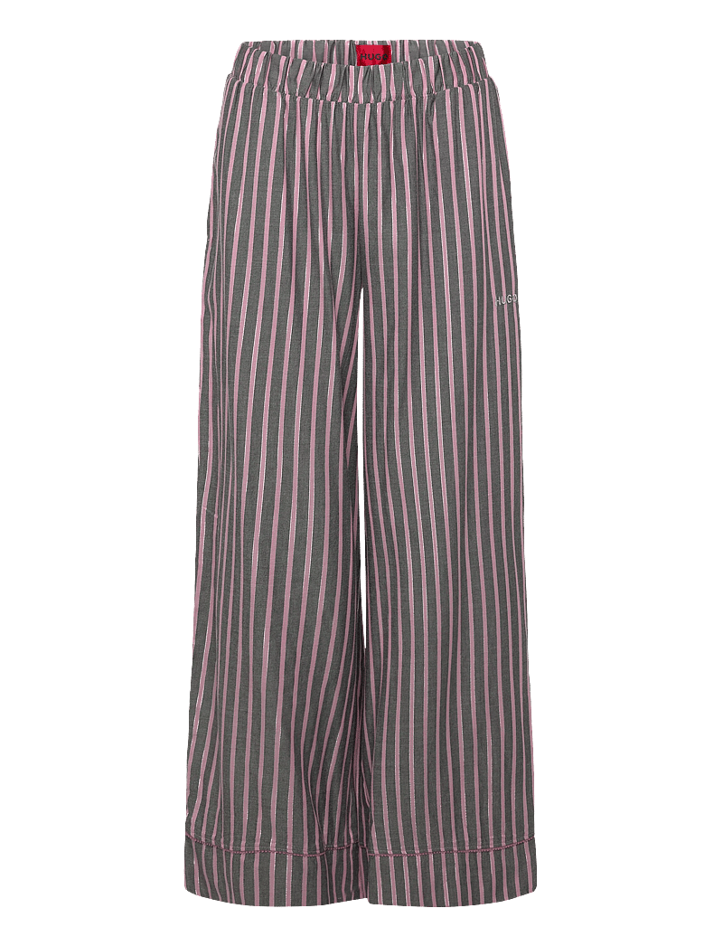 HUGO - FLANNEL ST_LONG SET - pyjamas - open grey - 2