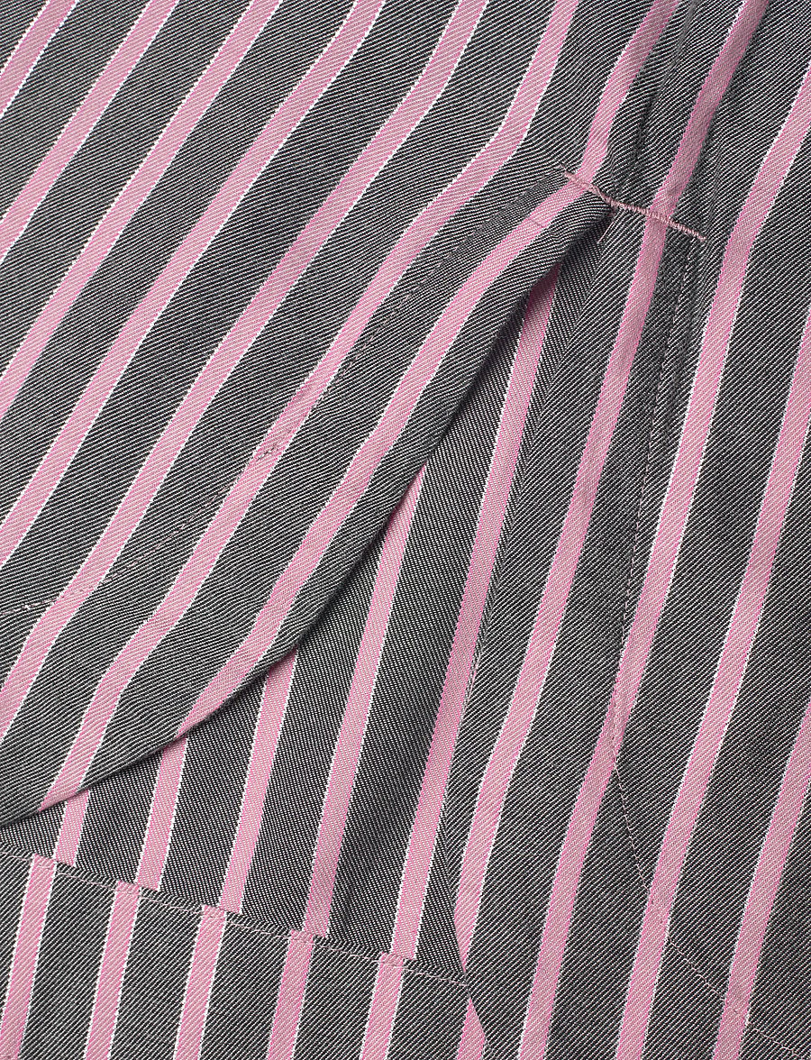 HUGO - FLANNEL ST_LONG SET - pyjamas - open grey - 5