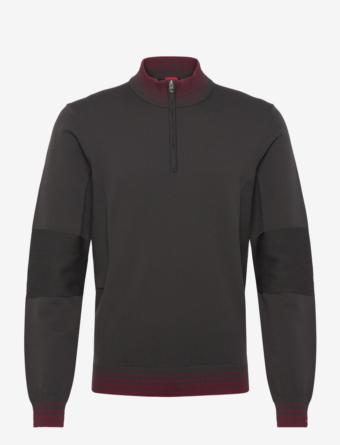 HUGO - Selo_RB - half zip-tröjor - dark brown - 0