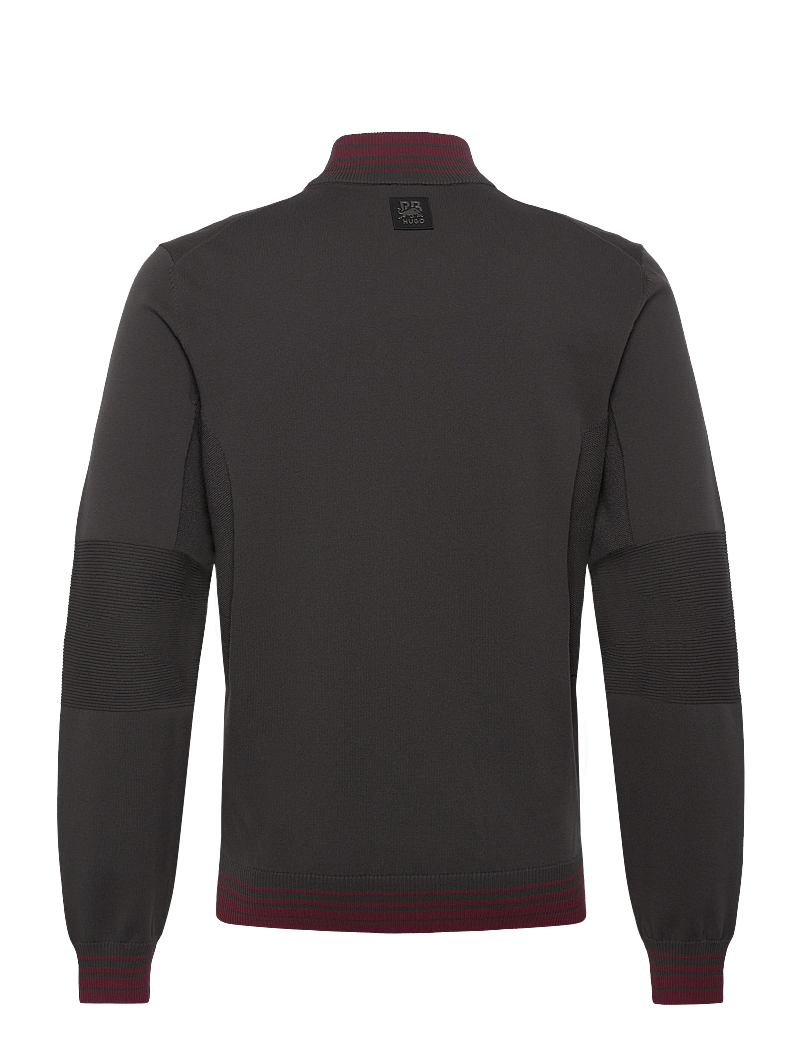 HUGO - Selo_RB - half zip-tröjor - dark brown - 1
