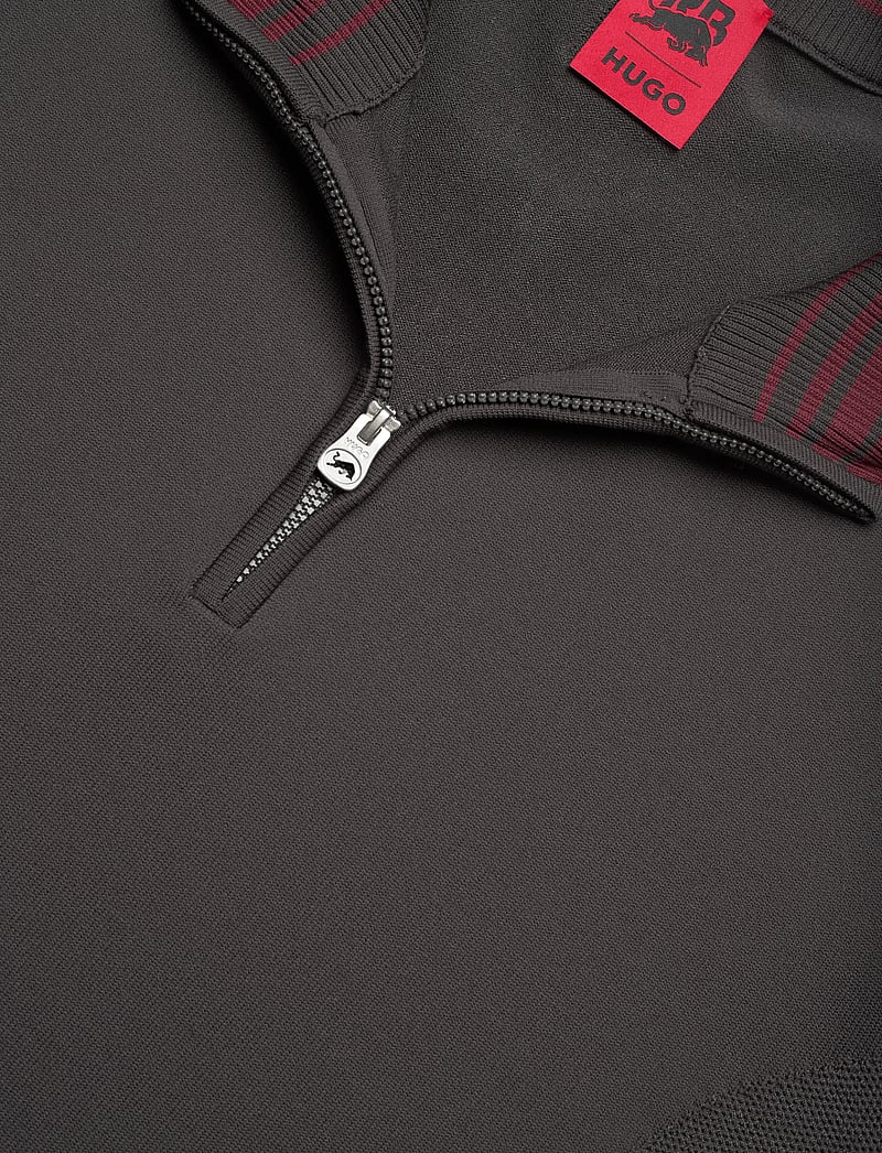 HUGO - Selo_RB - half zip-tröjor - dark brown - 2