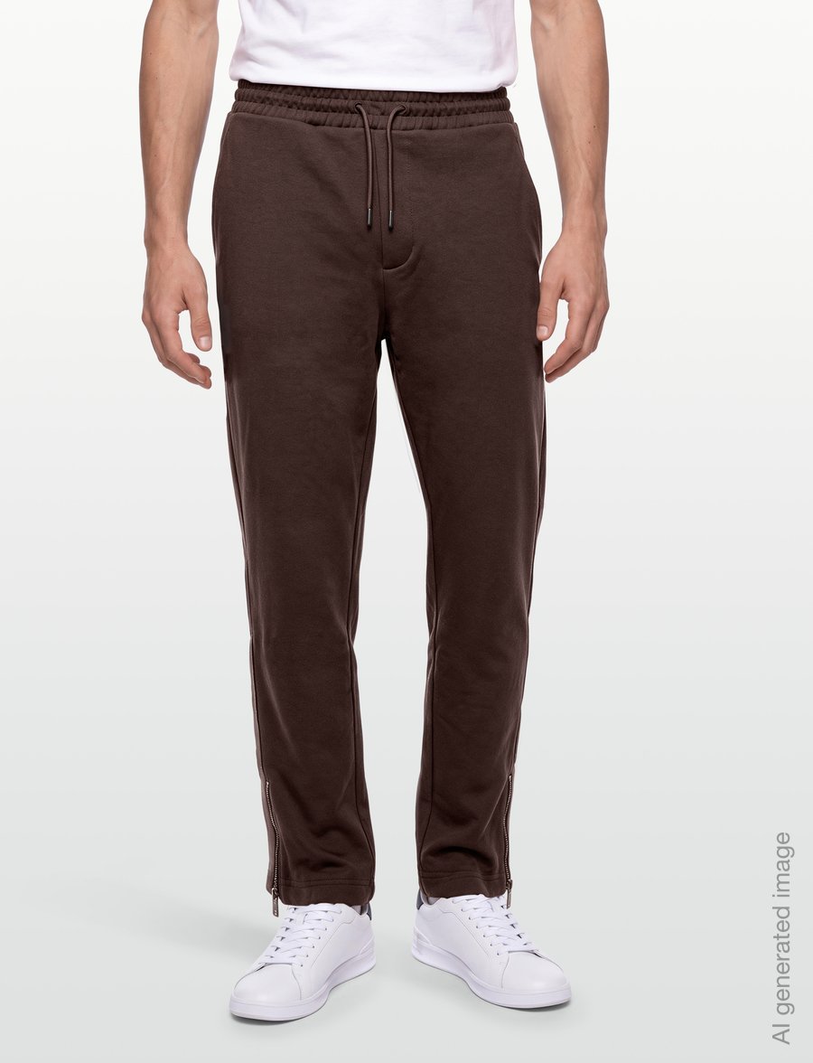 HUGO - Dolos - casual byxor - brown overflow - 3