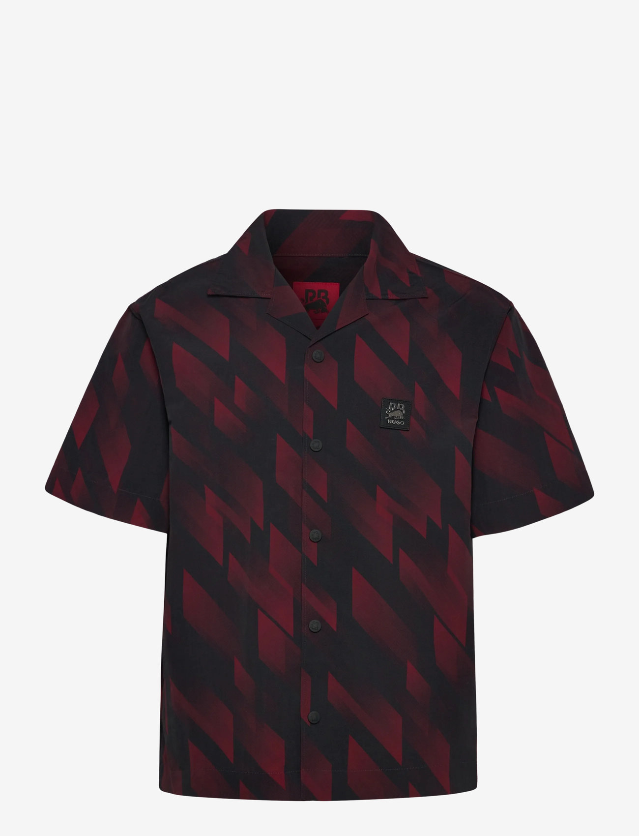 HUGO - Espino_RB - lühikeste varrukatega t-särgid - dark brown - 0