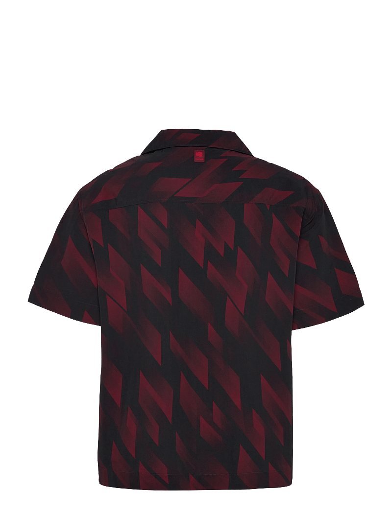 HUGO - Espino_RB - kurzarmhemden - dark brown - 1