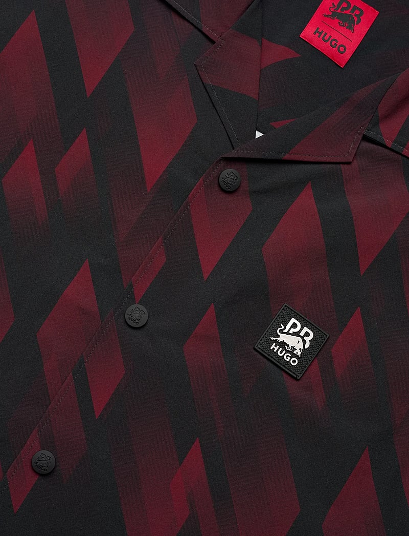 HUGO - Espino_RB - kurzarmhemden - dark brown - 3