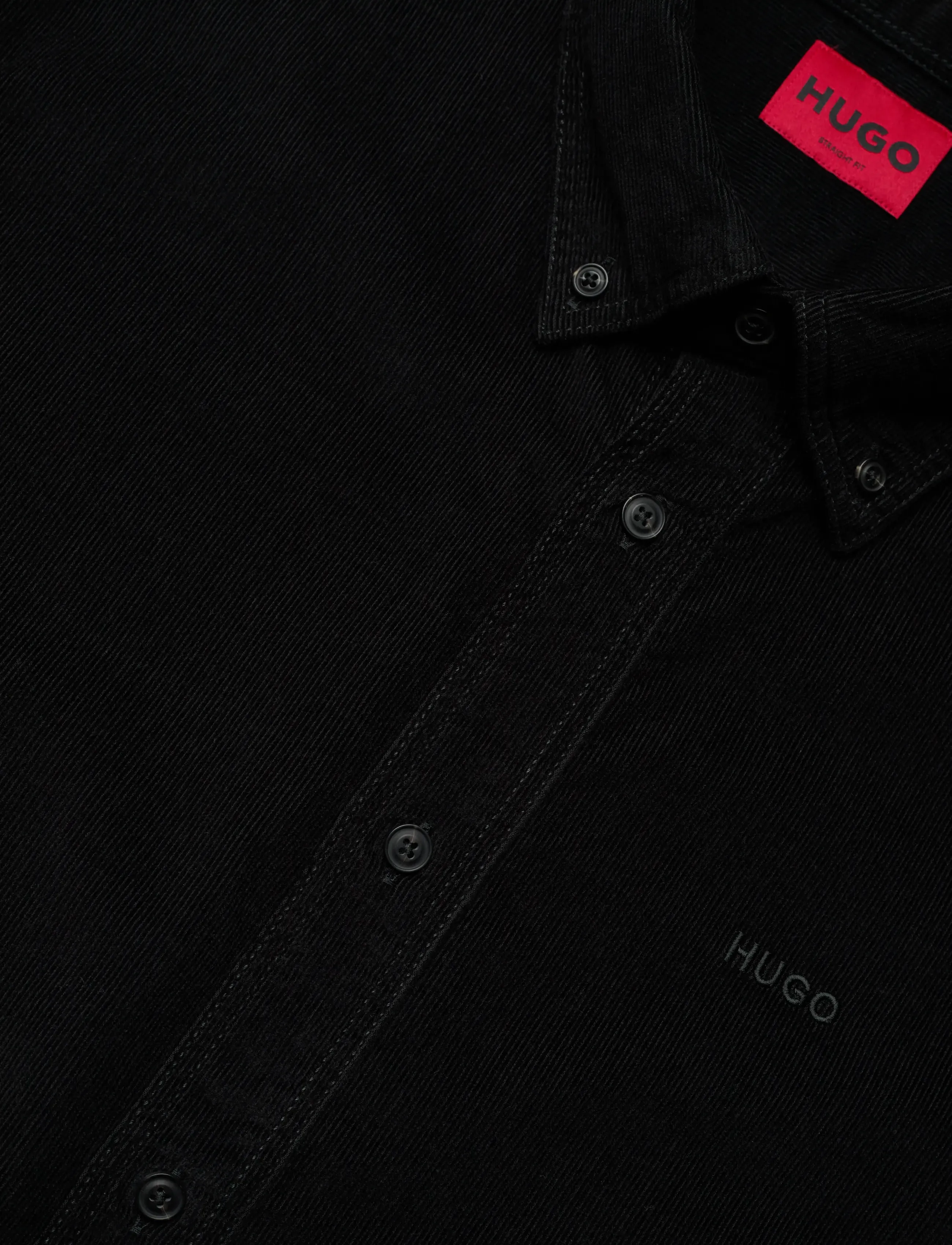HUGO - Epazo - manchesterskjortor - black - 3
