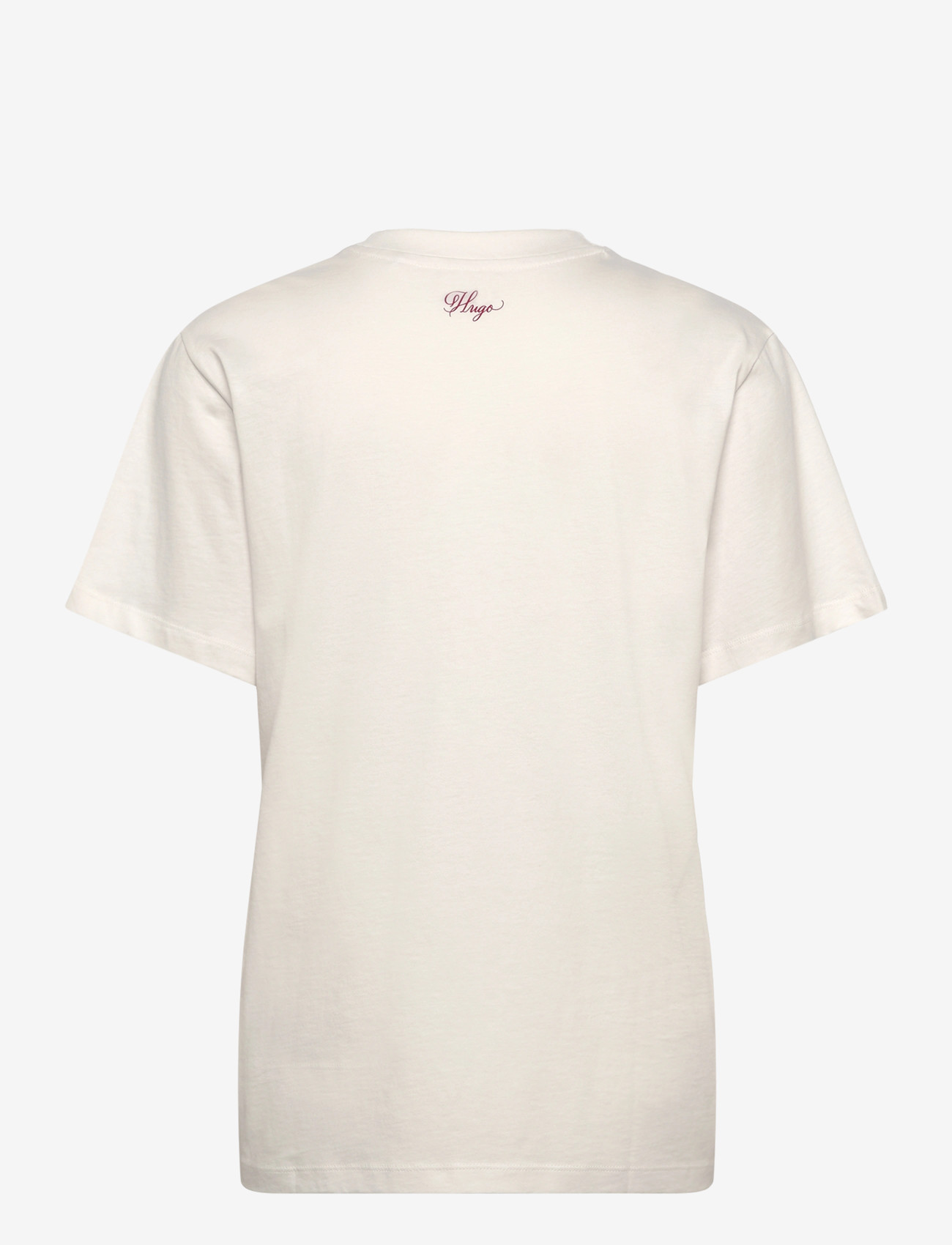 HUGO - Vintage Tee_20 - t-shirts - natural - 1