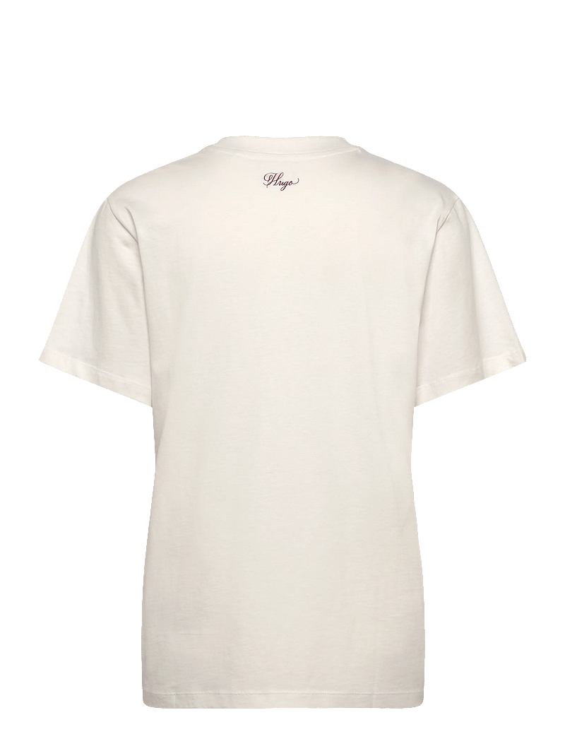 HUGO - Vintage Tee_20 - t-shirts - natural - 1