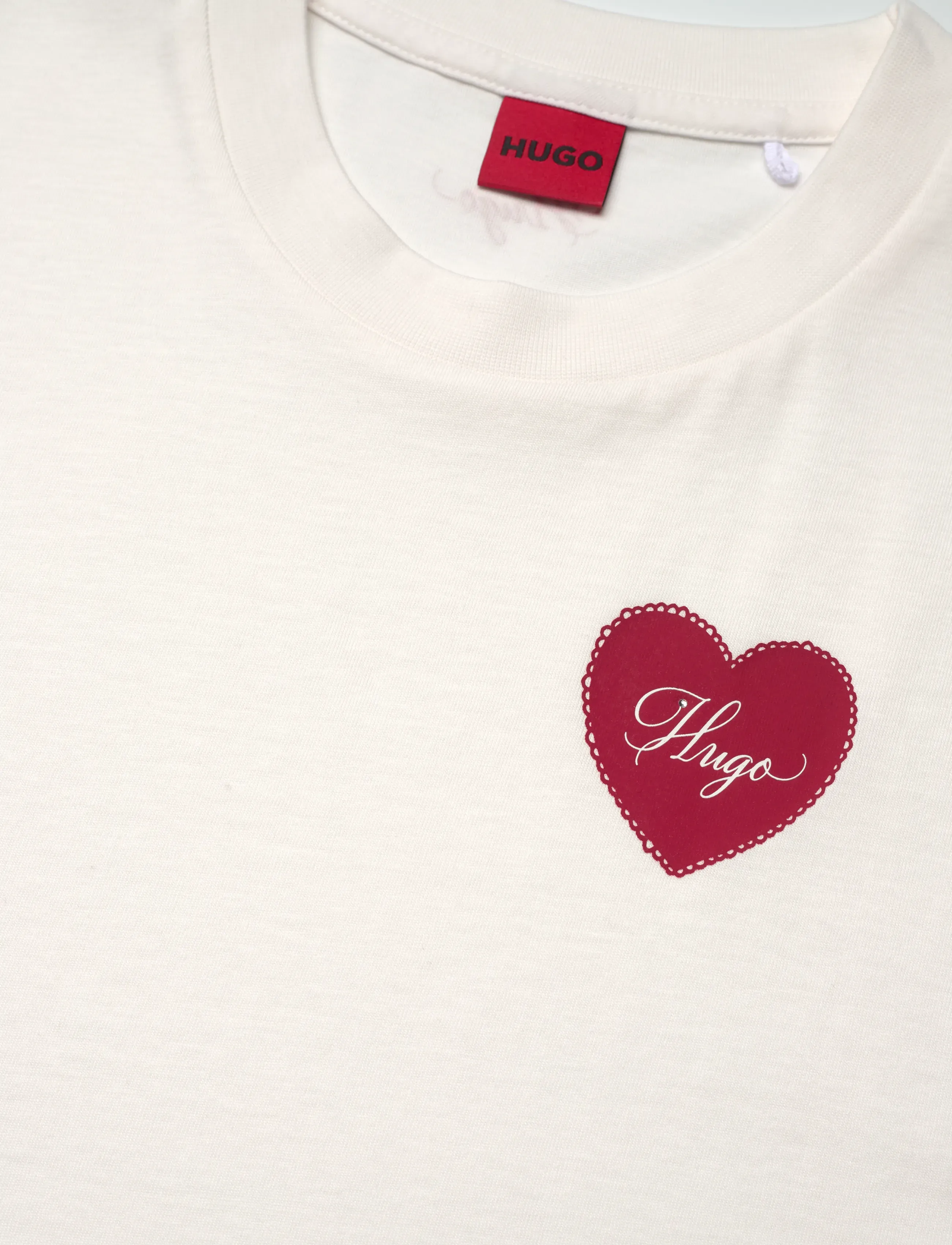 HUGO - Vintage Tee_20 - natural - 2