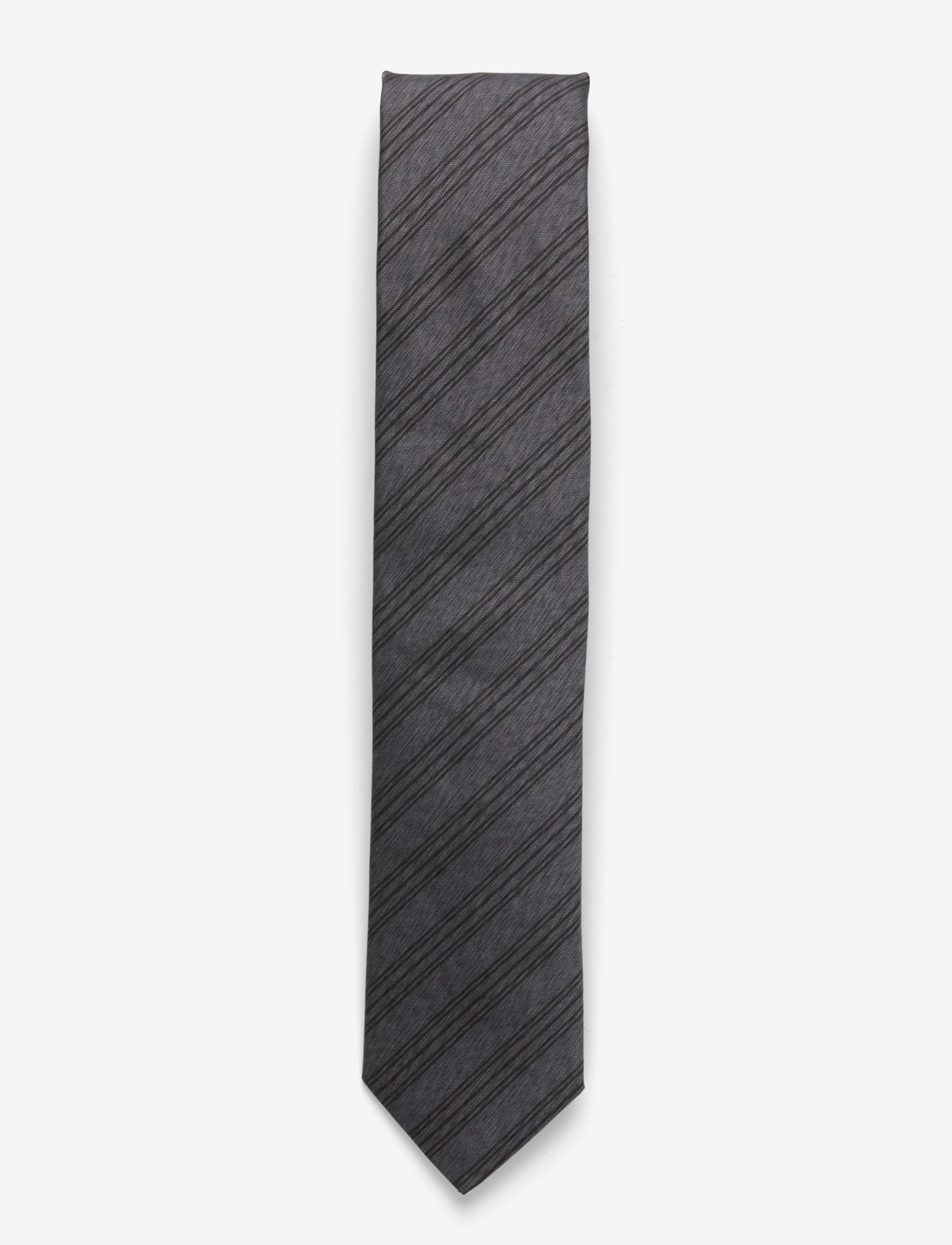 HUGO - Tie cm 6 - krawatten - medium grey - 0