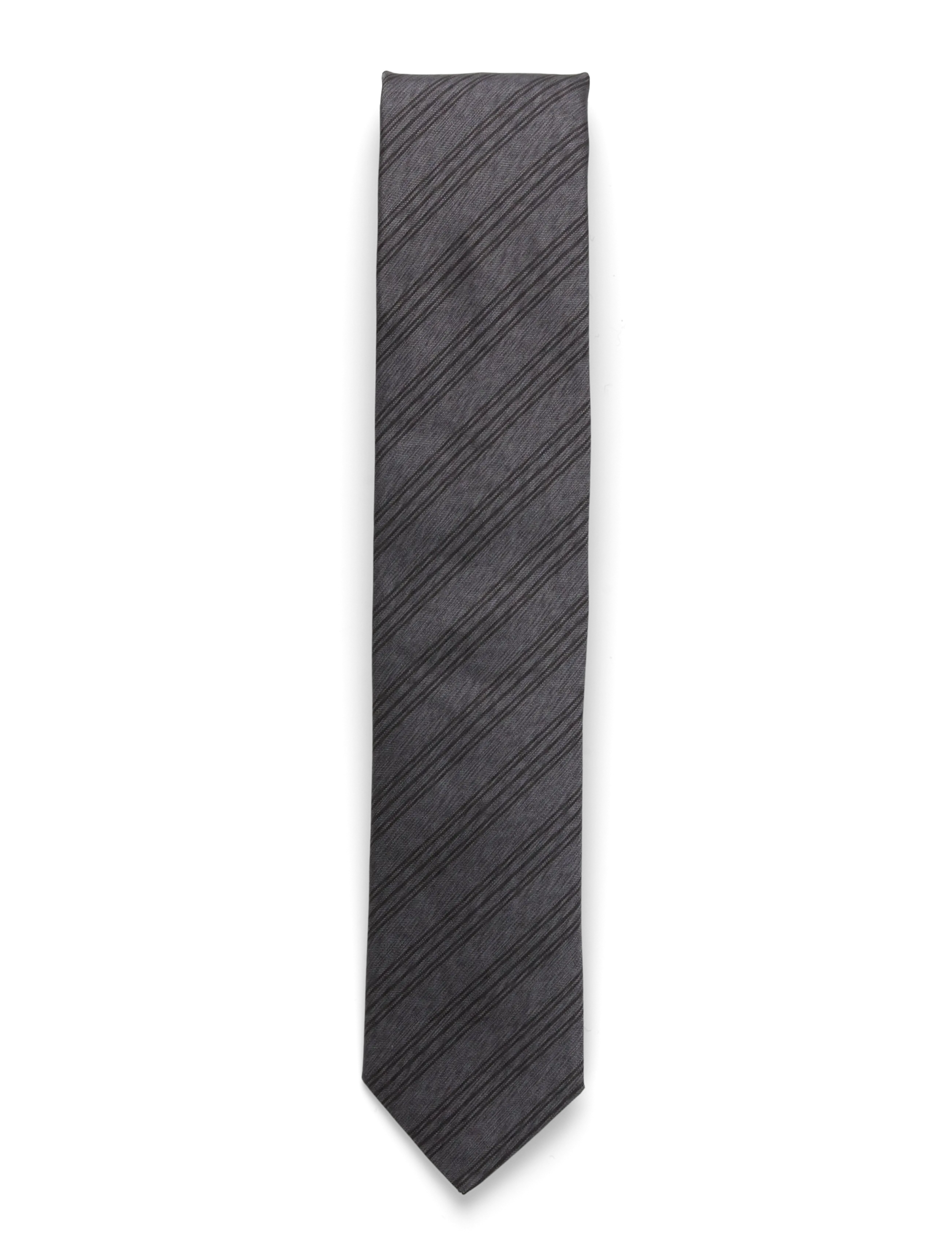 HUGO Tie cm 6 - Slips & Accessories - MEDIUM GREY / grey