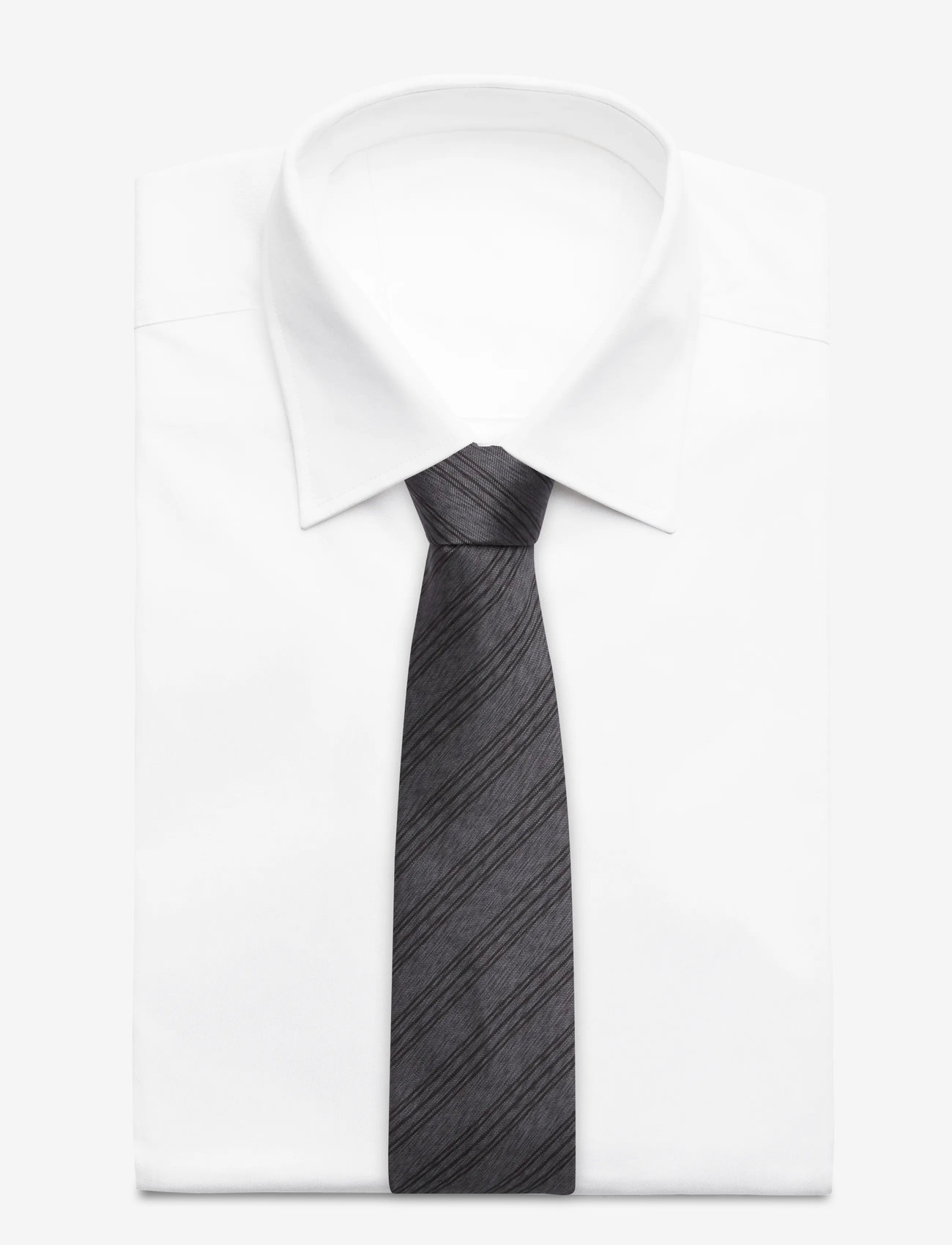 HUGO - Tie cm 6 - krawatten - medium grey - 1