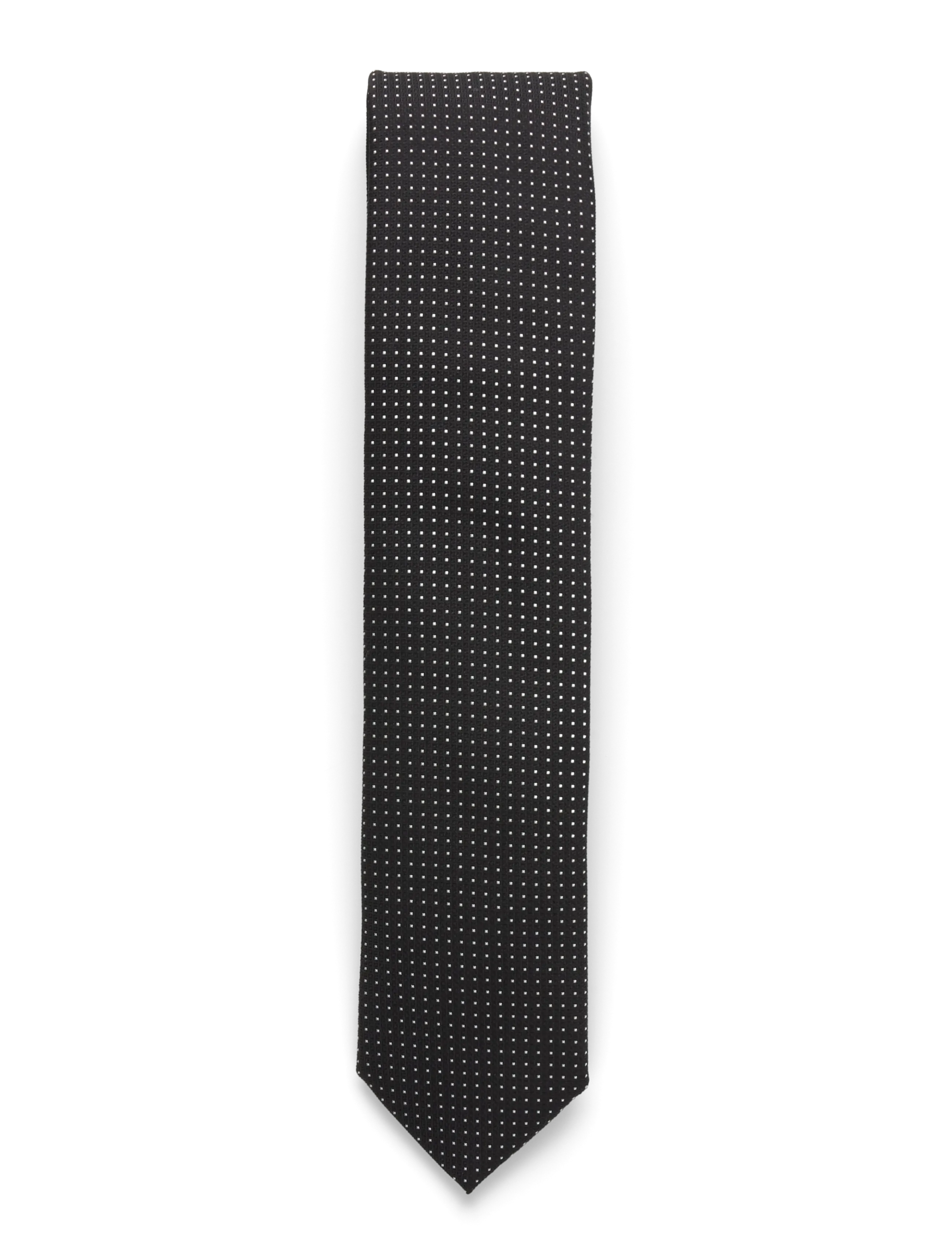 HUGO Tie cm 6, One Size, Black, Tilbehør > Slips, Herre