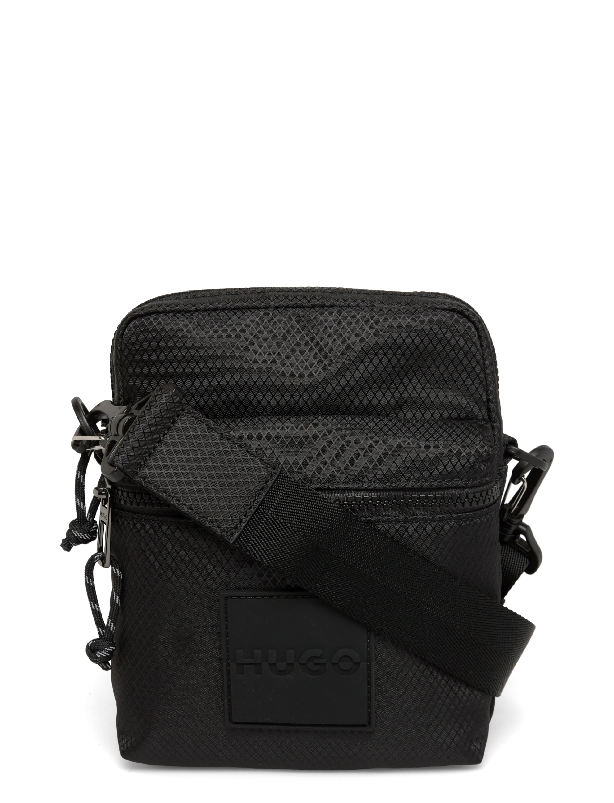HUGO Jhin_NS Zip - Skuldertasker - BLACK / black