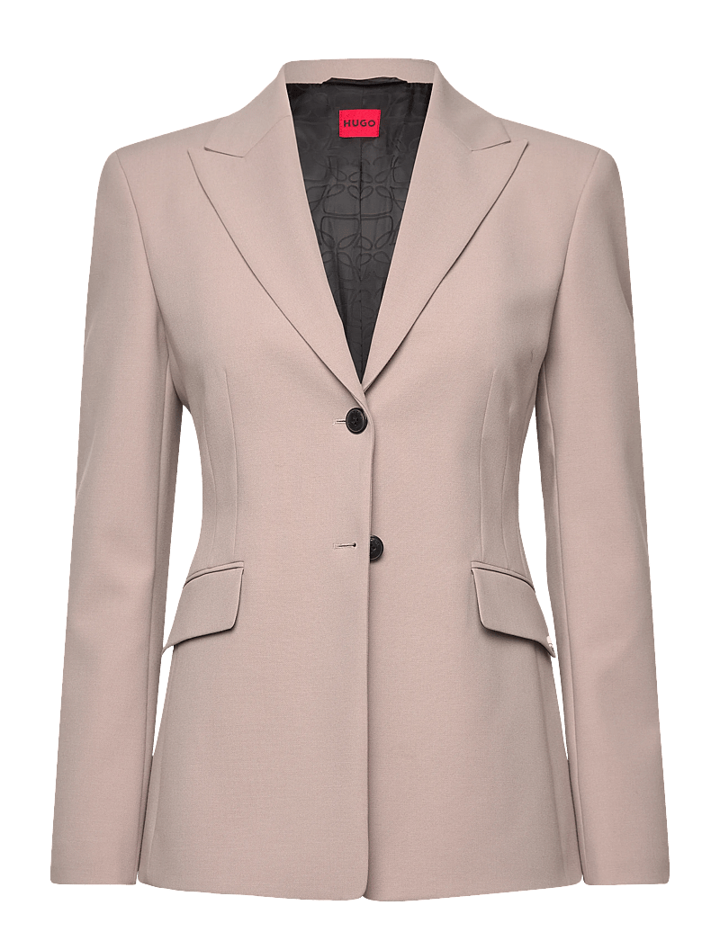 HUGO - Asmalla - enkeltradede blazere - light beige - 0