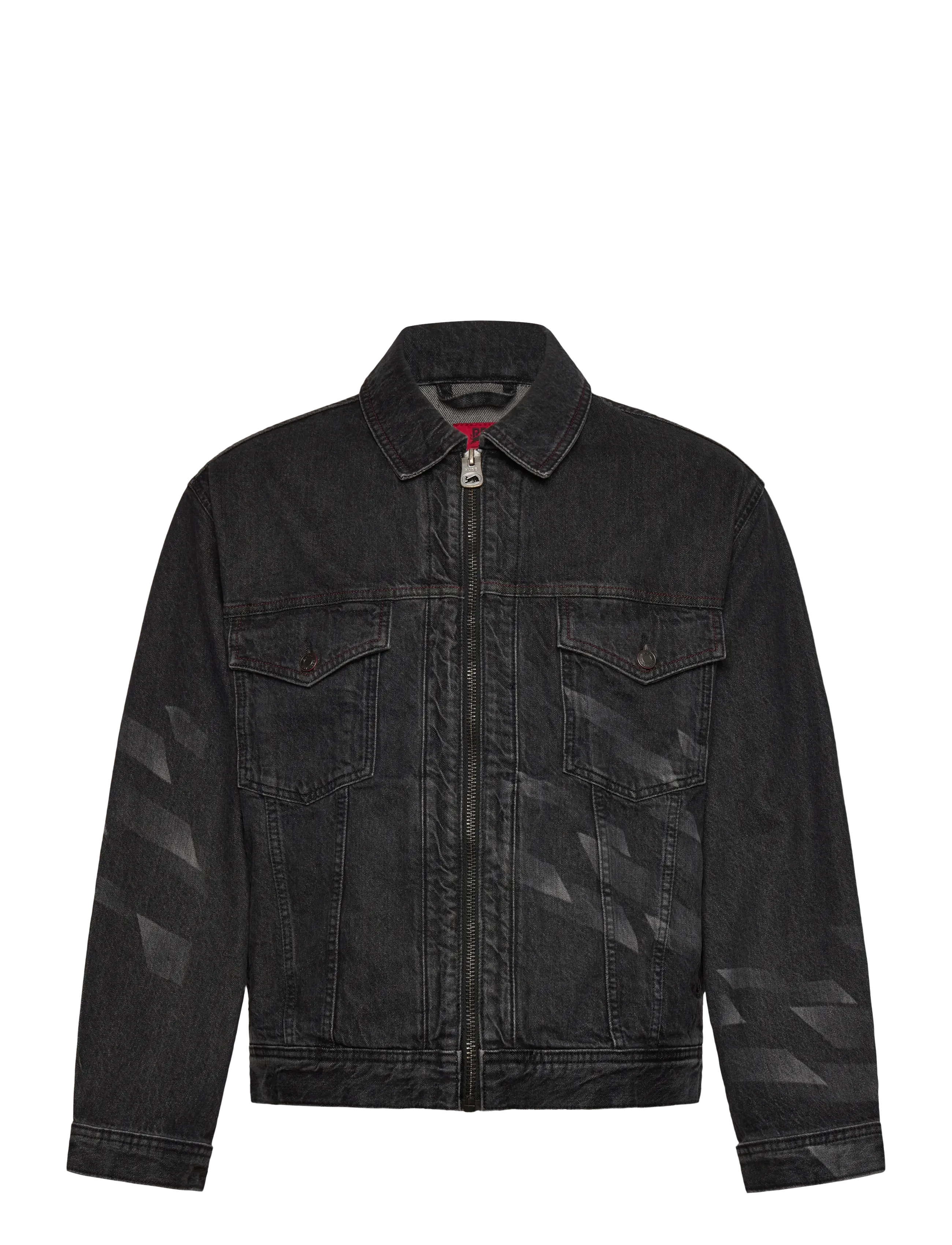 HUGO Hugo092_Rb, L, Black, Denim > Unlined Denim Jackets, Herre