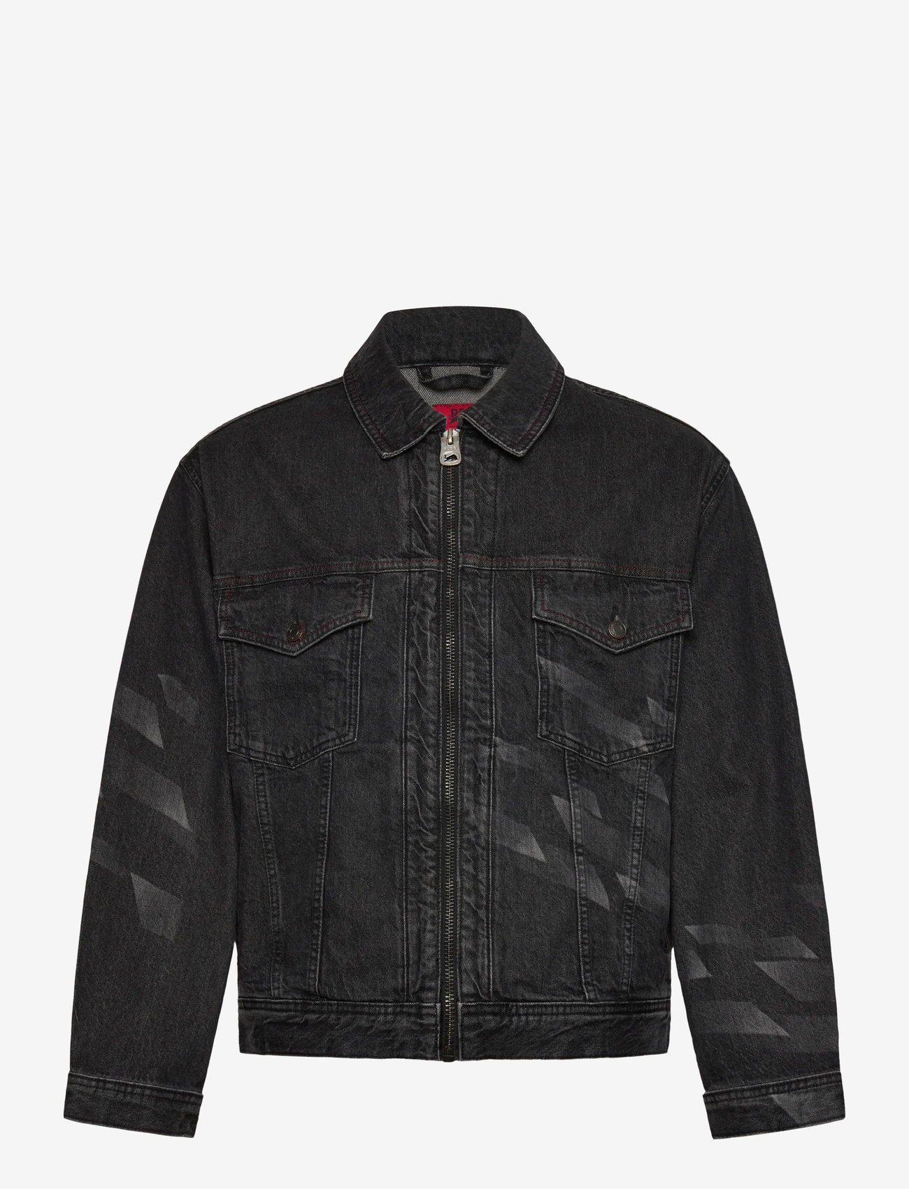 HUGO - HUGO092_RB - ofodrade jeansjackor - black - 0