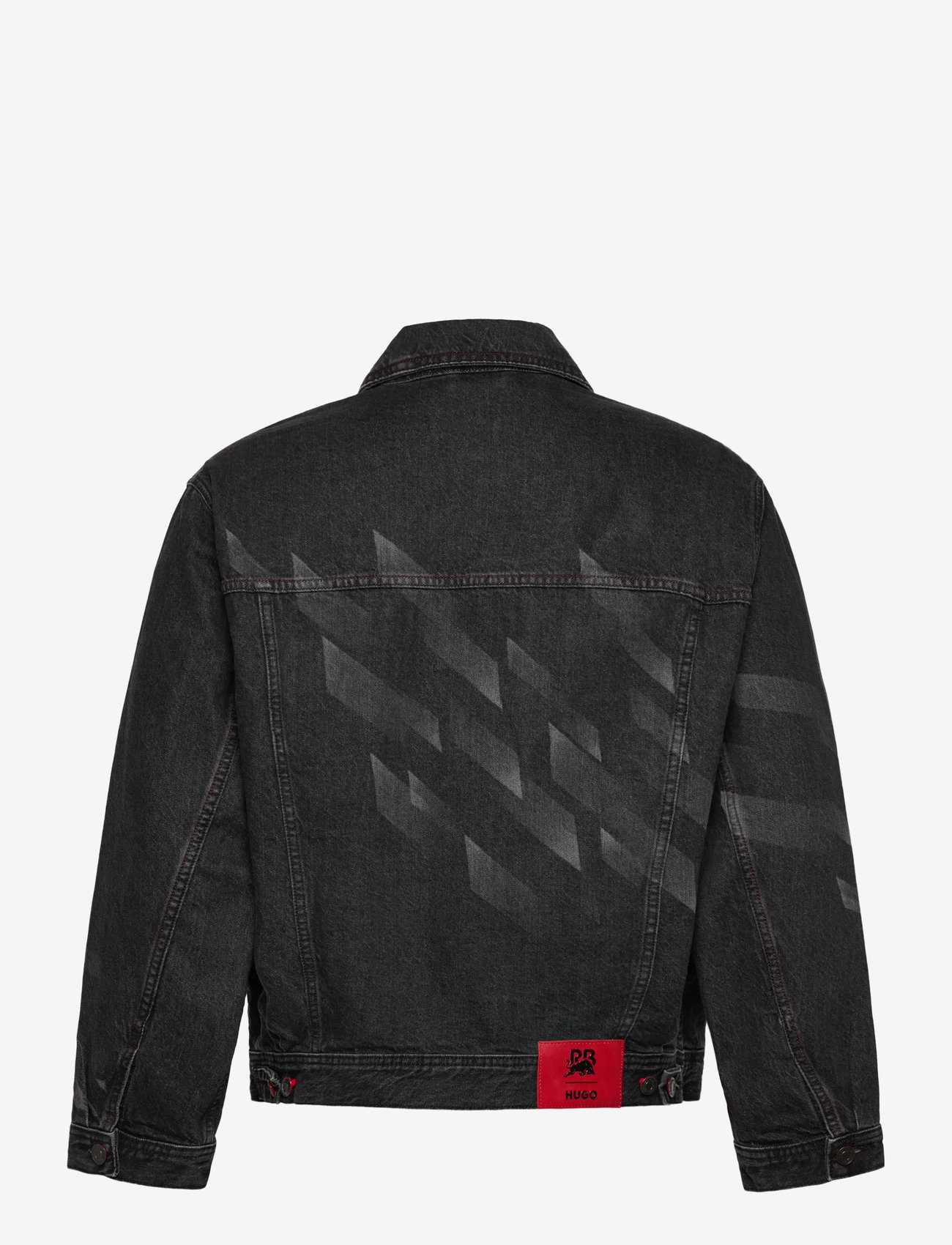 HUGO - HUGO092_RB - ofodrade jeansjackor - black - 1