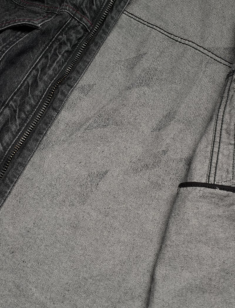 HUGO - HUGO092_RB - ofodrade jeansjackor - black - 4