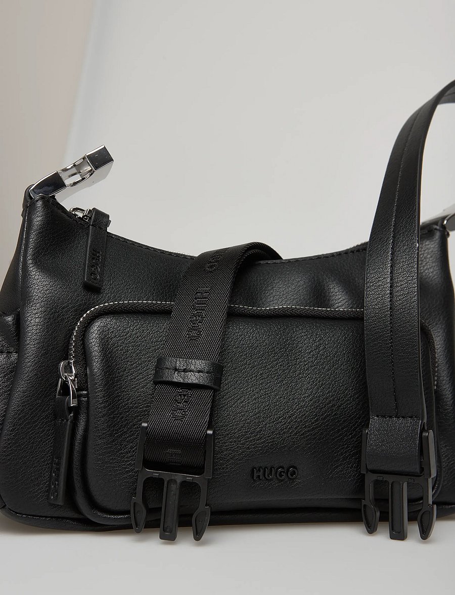 HUGO - Bel 2.0_Sh. Bag BP - schultertaschen - black - 3
