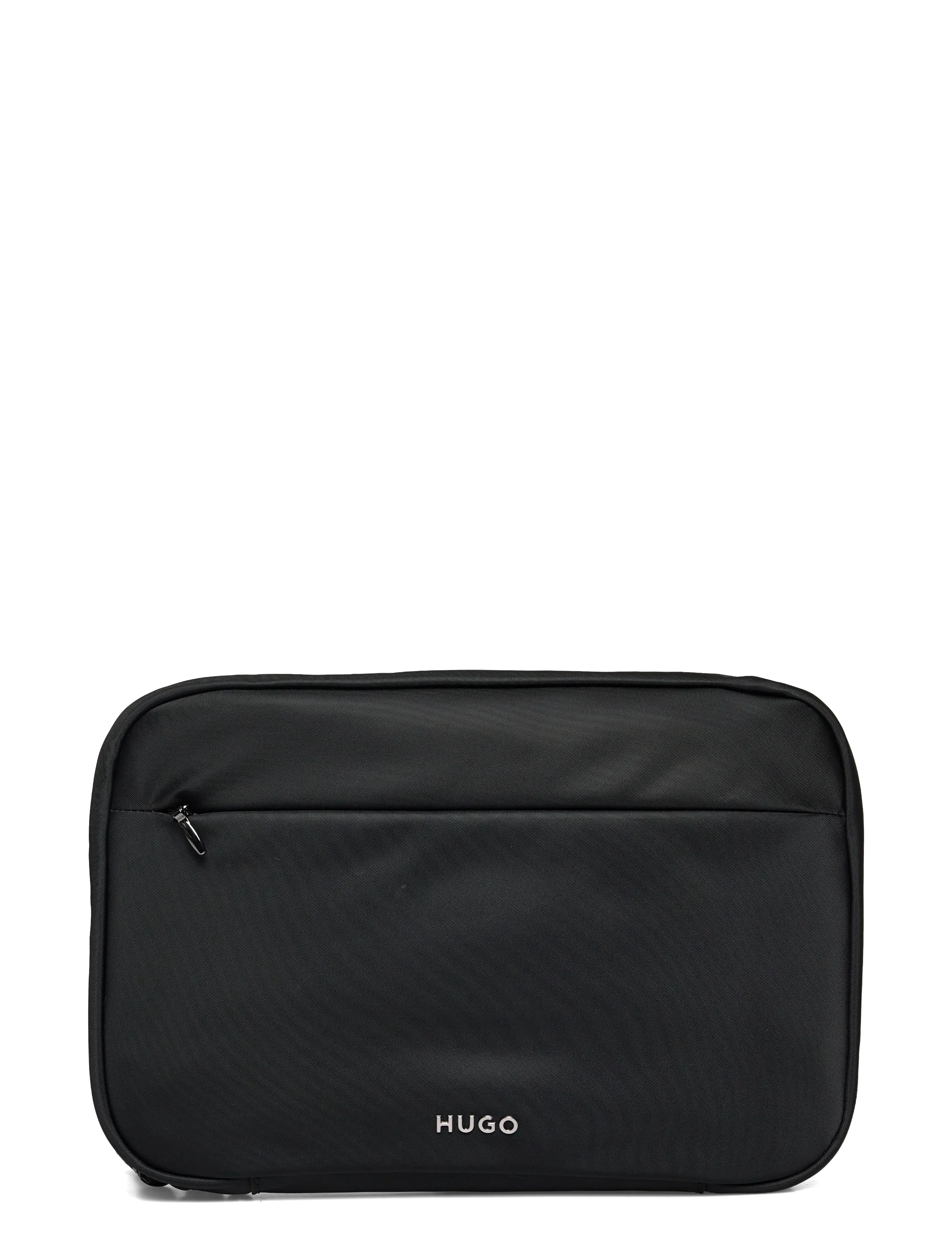 HUGO Godric_Washbag - Computer sleeves & tasker - BLACK / black
