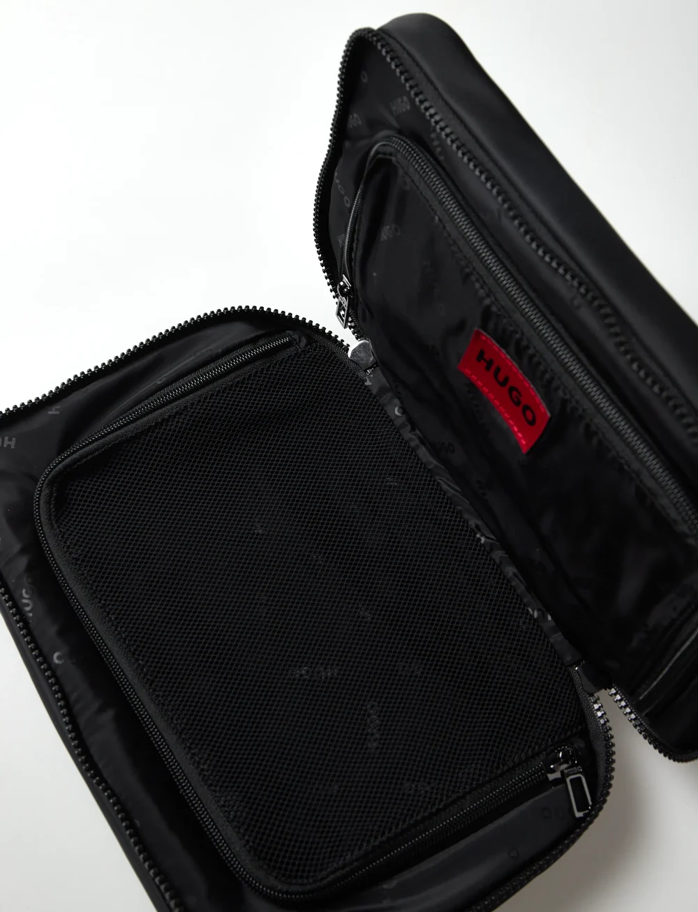 HUGO - Godric_Washbag - kotid - black - 4