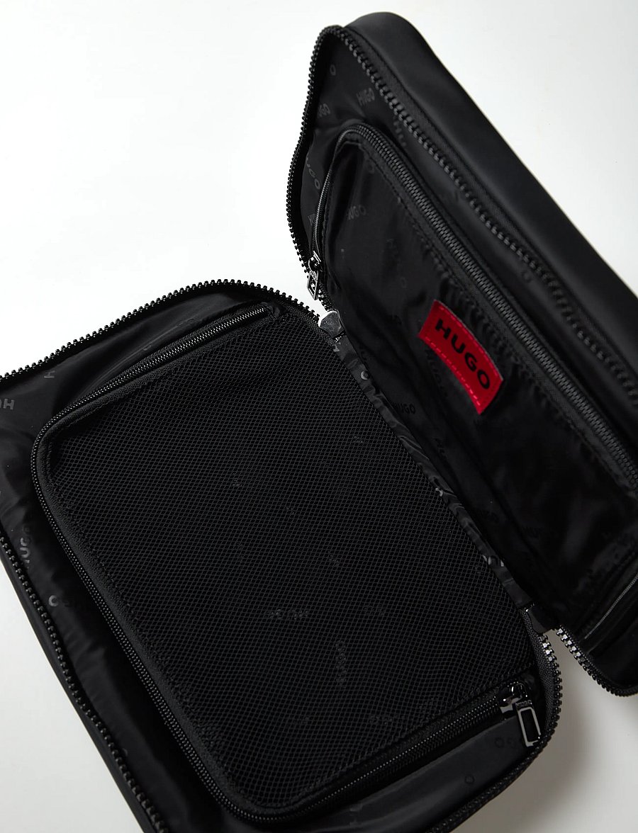 HUGO - Godric_Washbag - black - 4