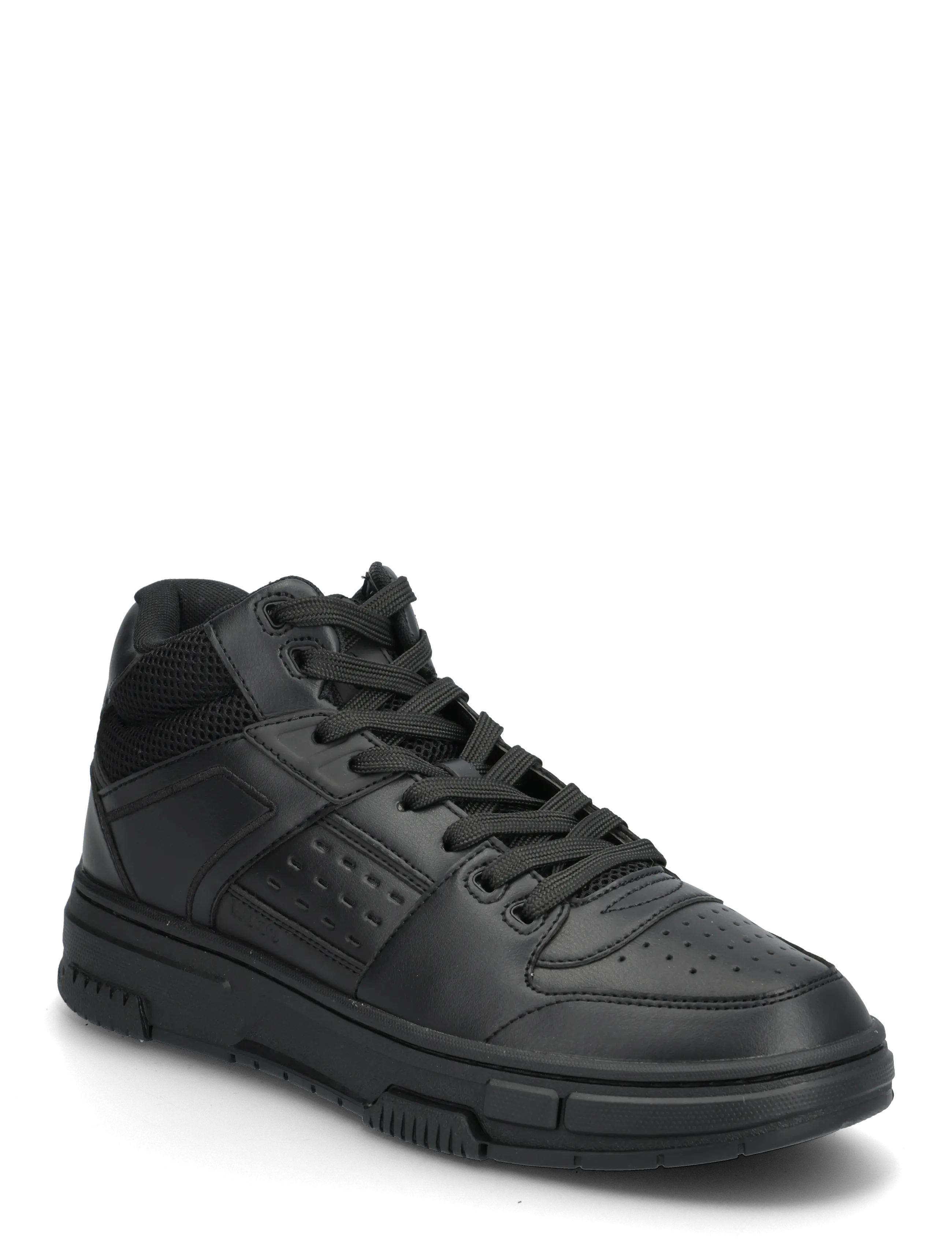 HUGO Yarrow_Hito_Mepu, 42, Black, Sneakers > Sneakers Med Høj Top, Herre