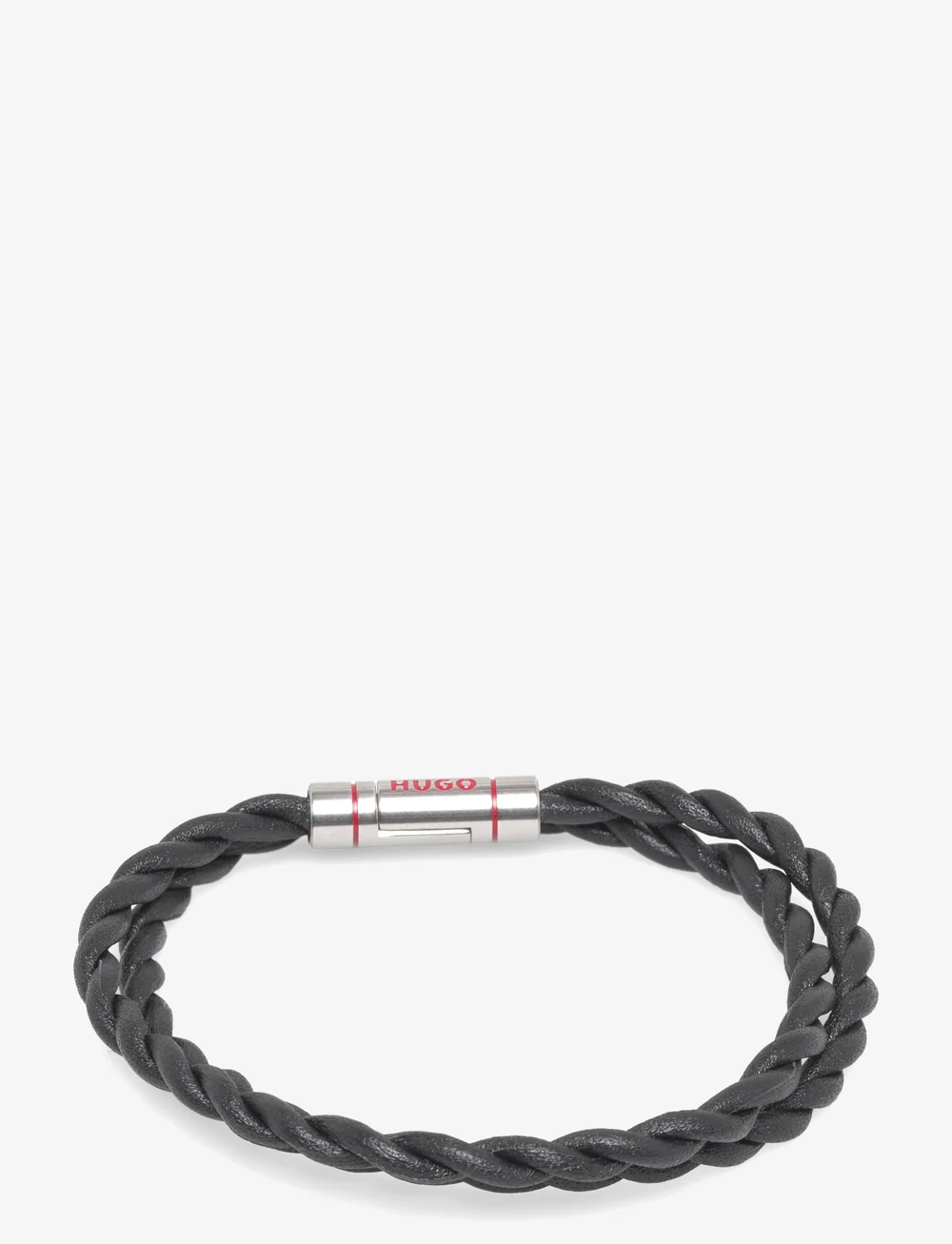 HUGO - E-DOUBLEBRAID4-BRA - armband - black - 0