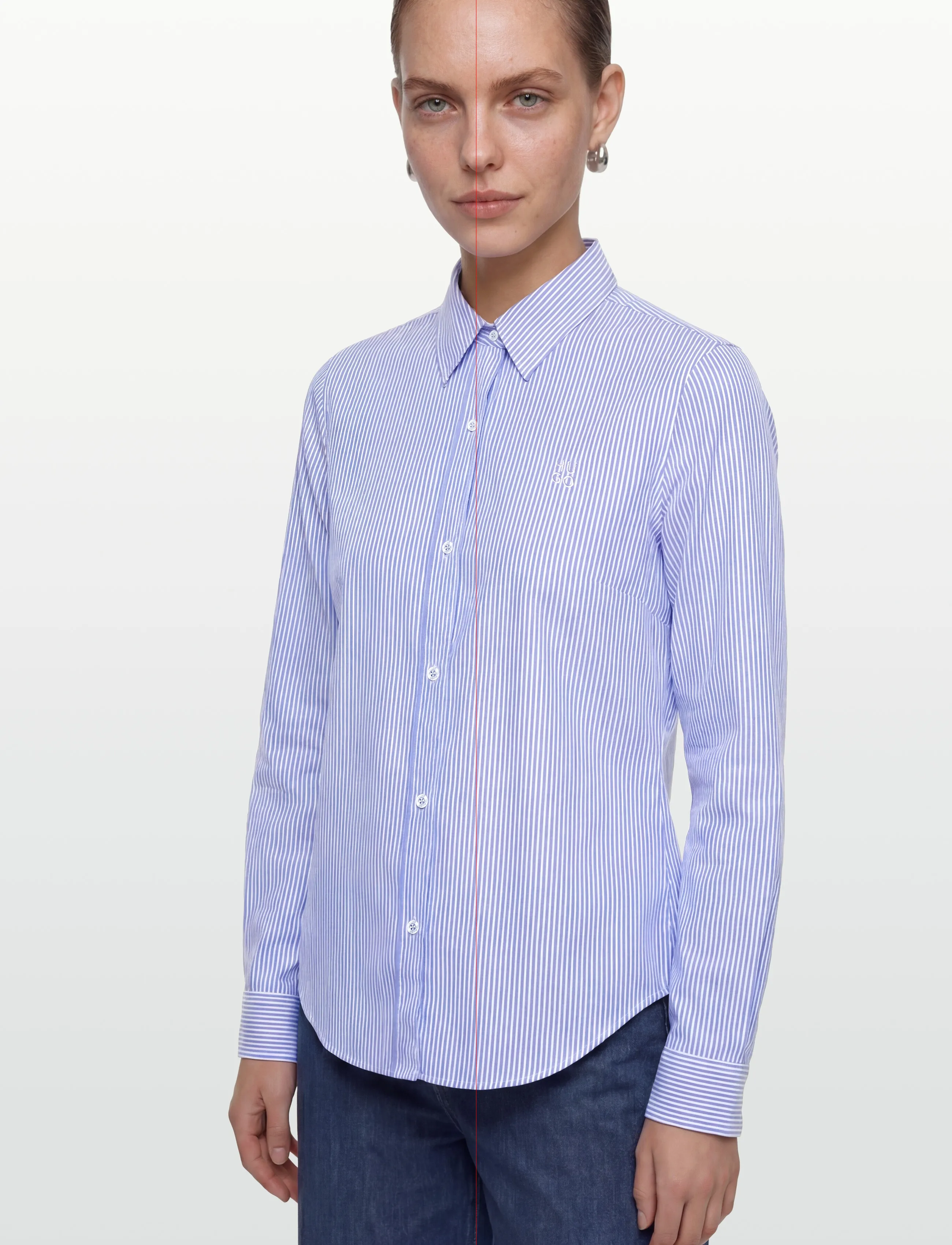 HUGO - The Essential Shirt - pikkade varrukatega särgid - open miscellaneous - 3
