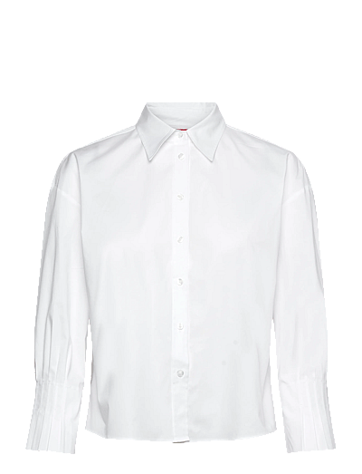 HUGO Eggy - Blusen & Hemden - WHITE / white