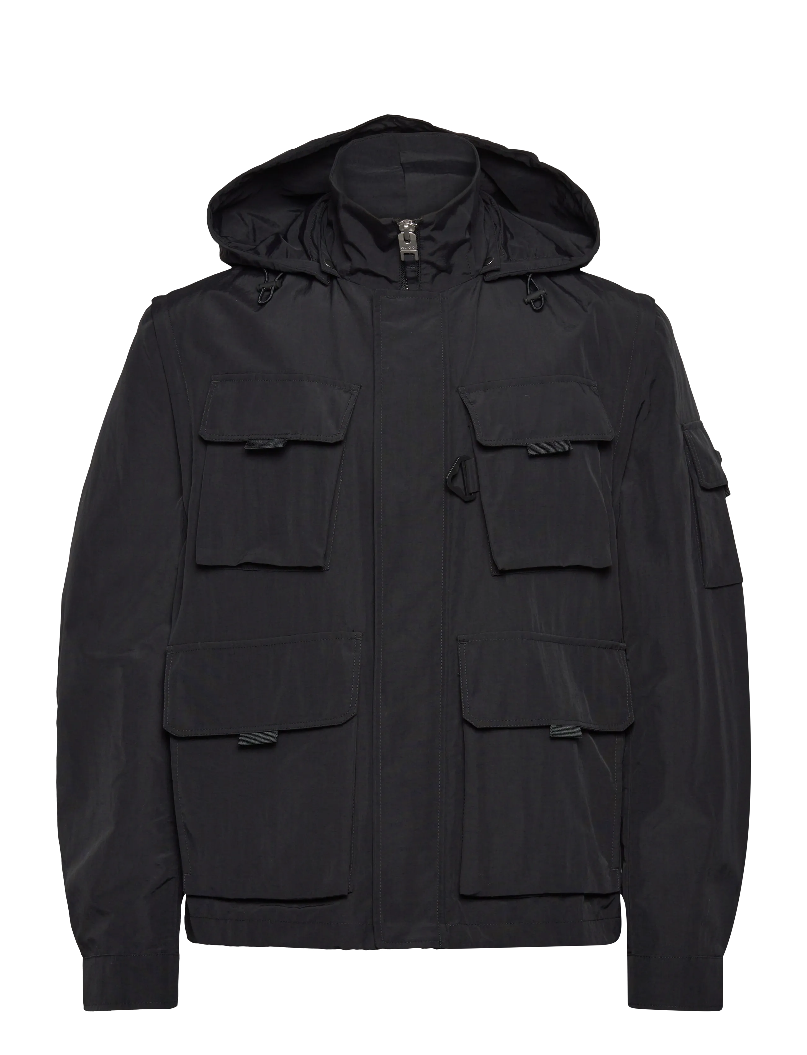 HUGO Baltero2611 - Light Jackets - BLACK / black
